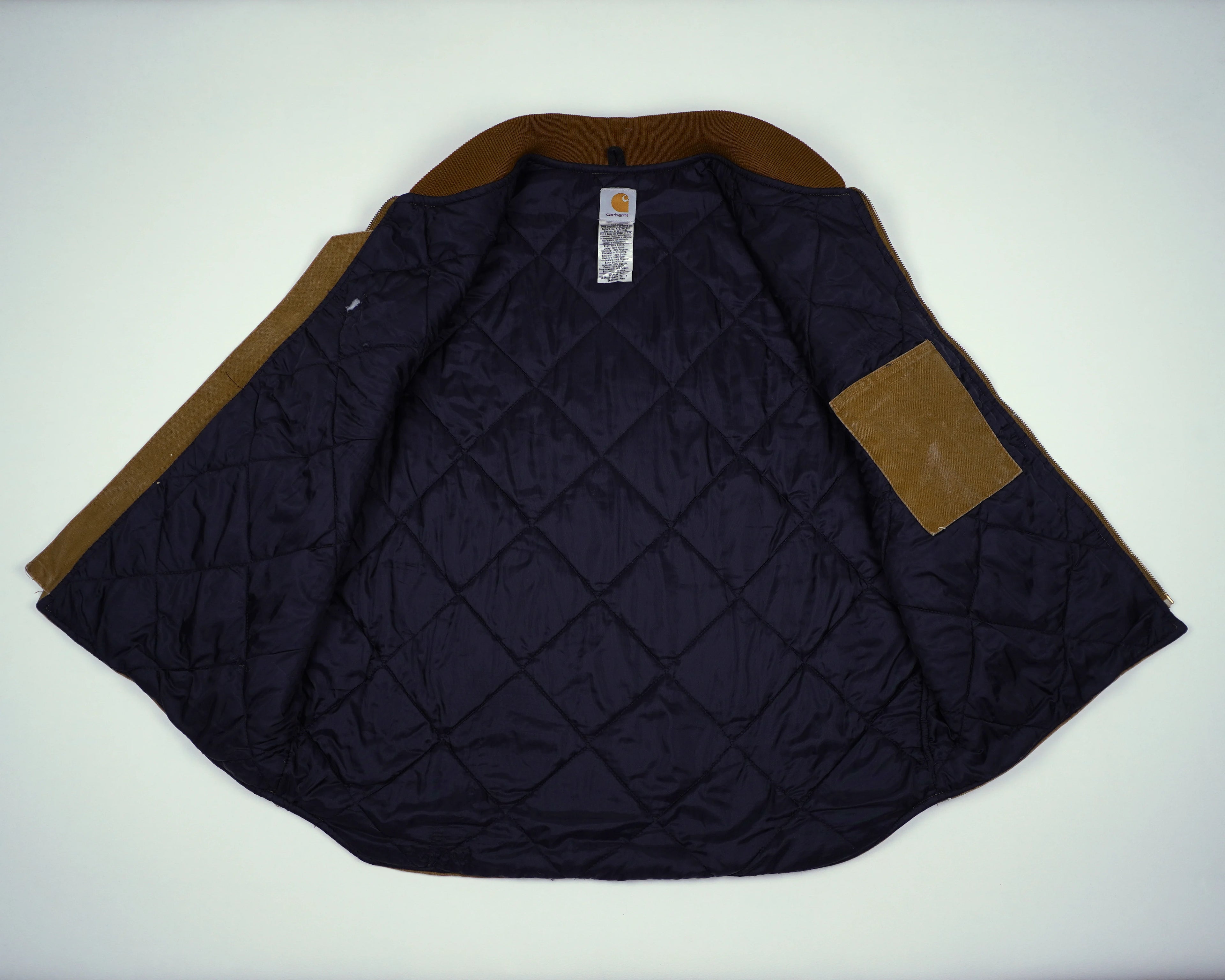 Carhartt Brown Vest XL Canvas, Polyester