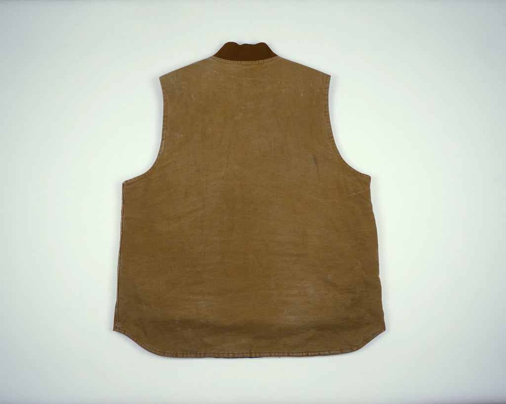 Carhartt Brown Vest XL Canvas, Polyester