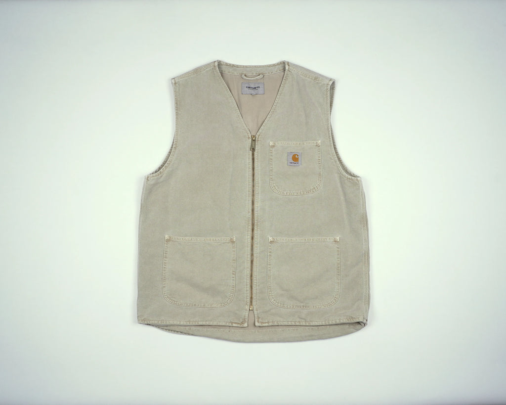 Carhartt Beige Vest M Cotton