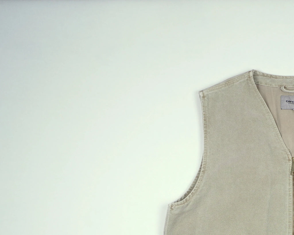 Carhartt Beige Vest M Cotton