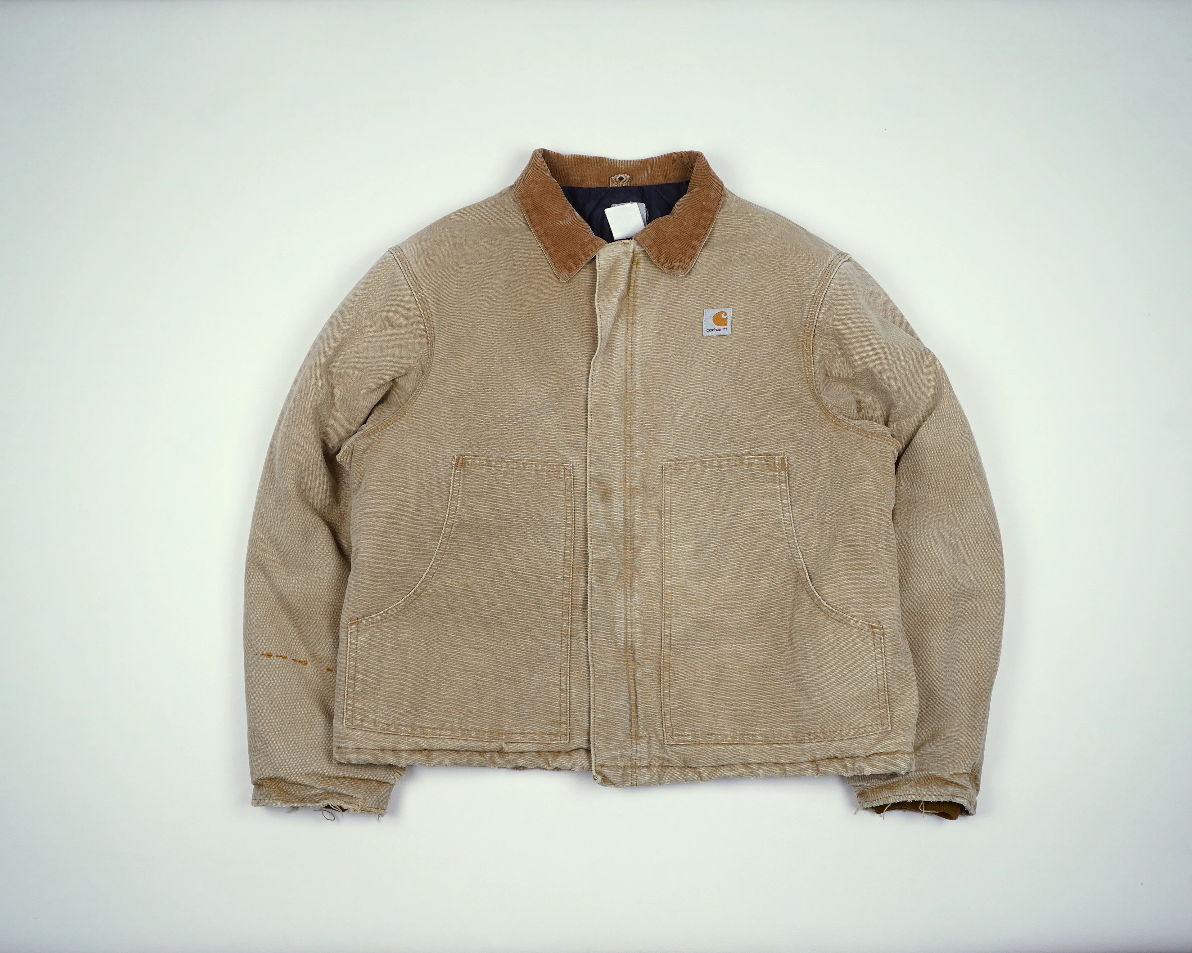 Carhartt Beige Arctic Jacket L Canvas