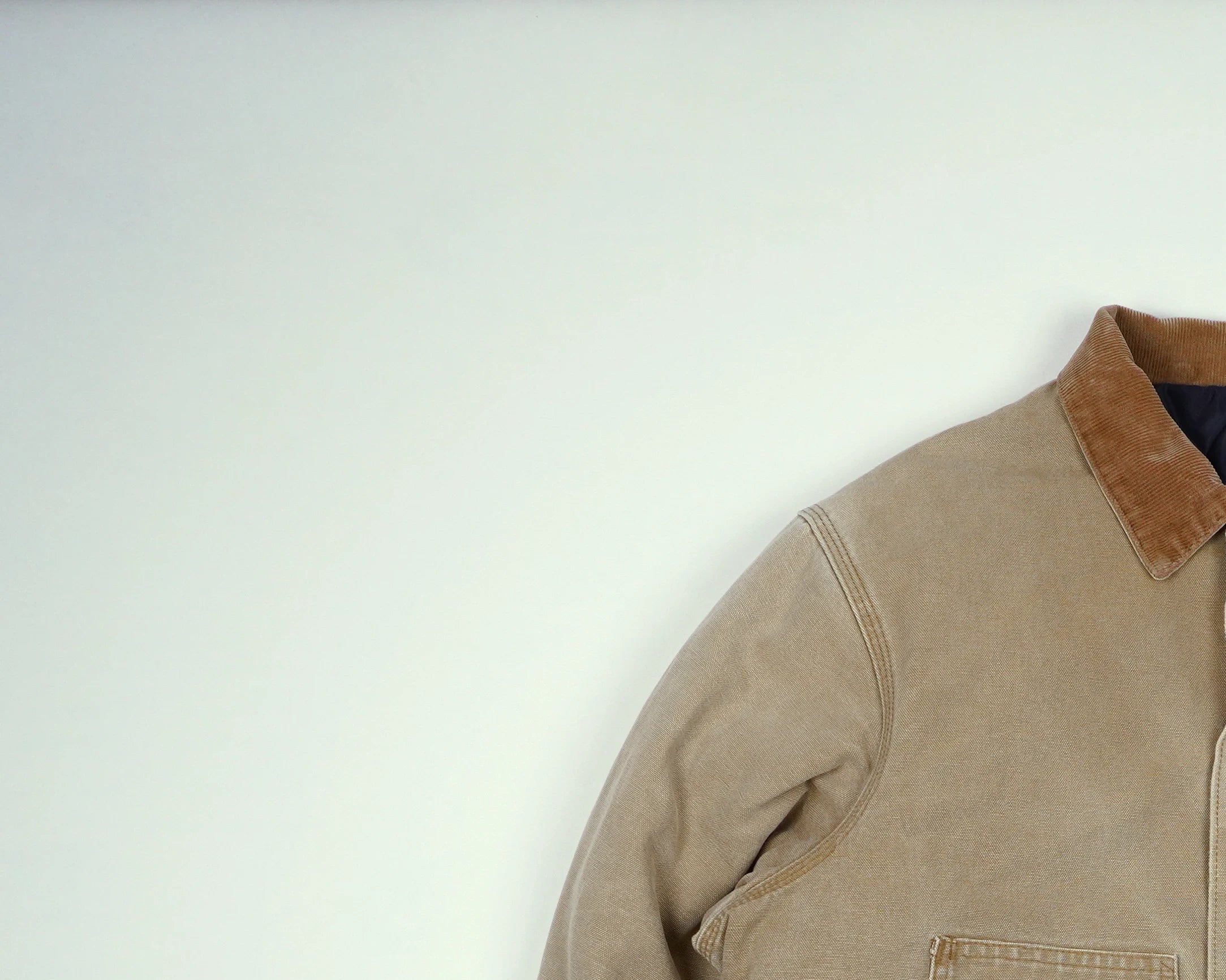 Carhartt Beige Arctic Jacket L Canvas