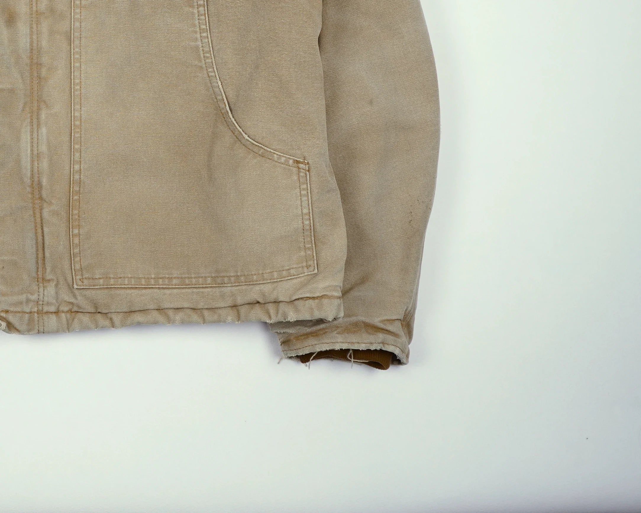Carhartt Beige Arctic Jacket L Canvas