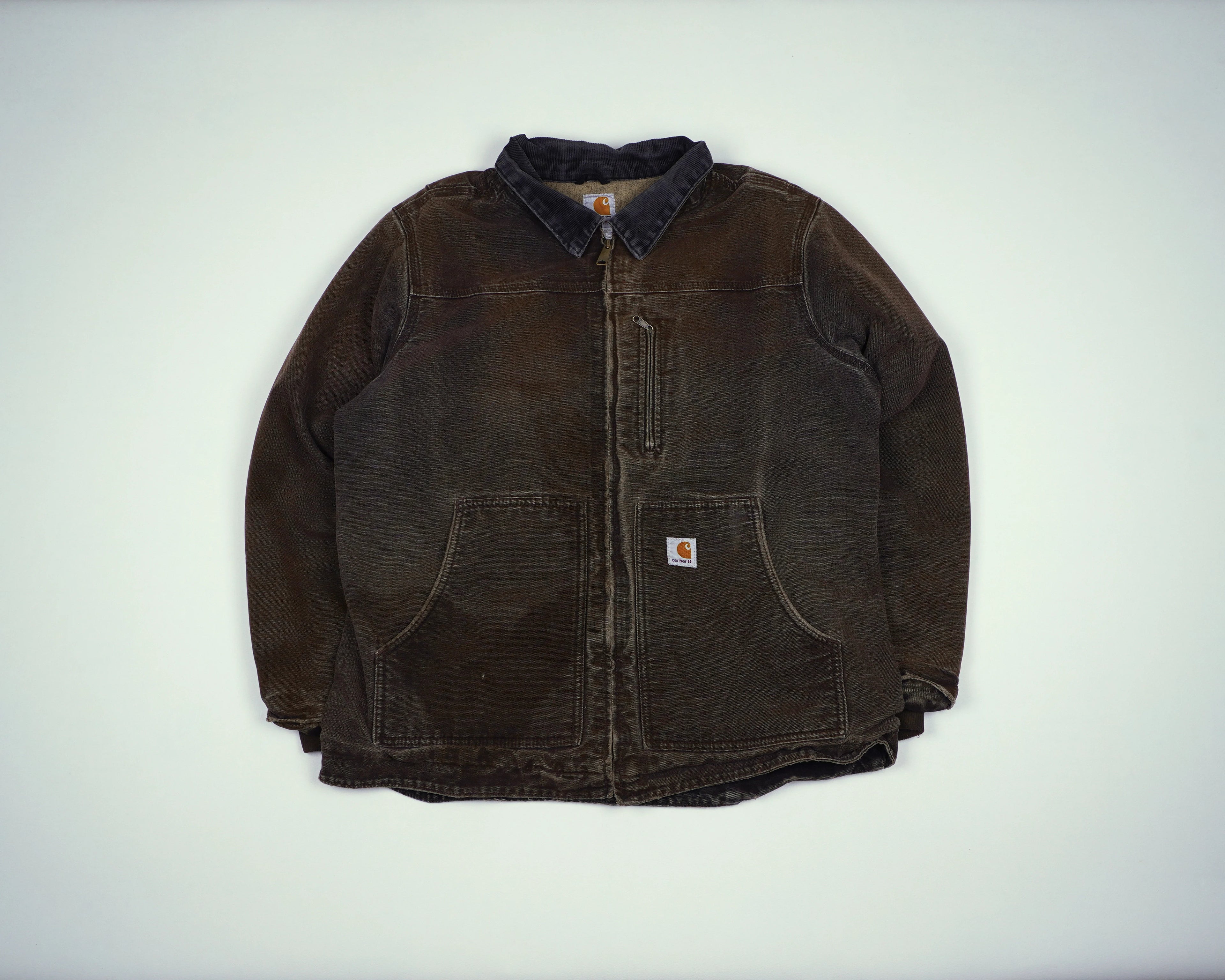 Carhartt Brown Ridge Coat M Canvas