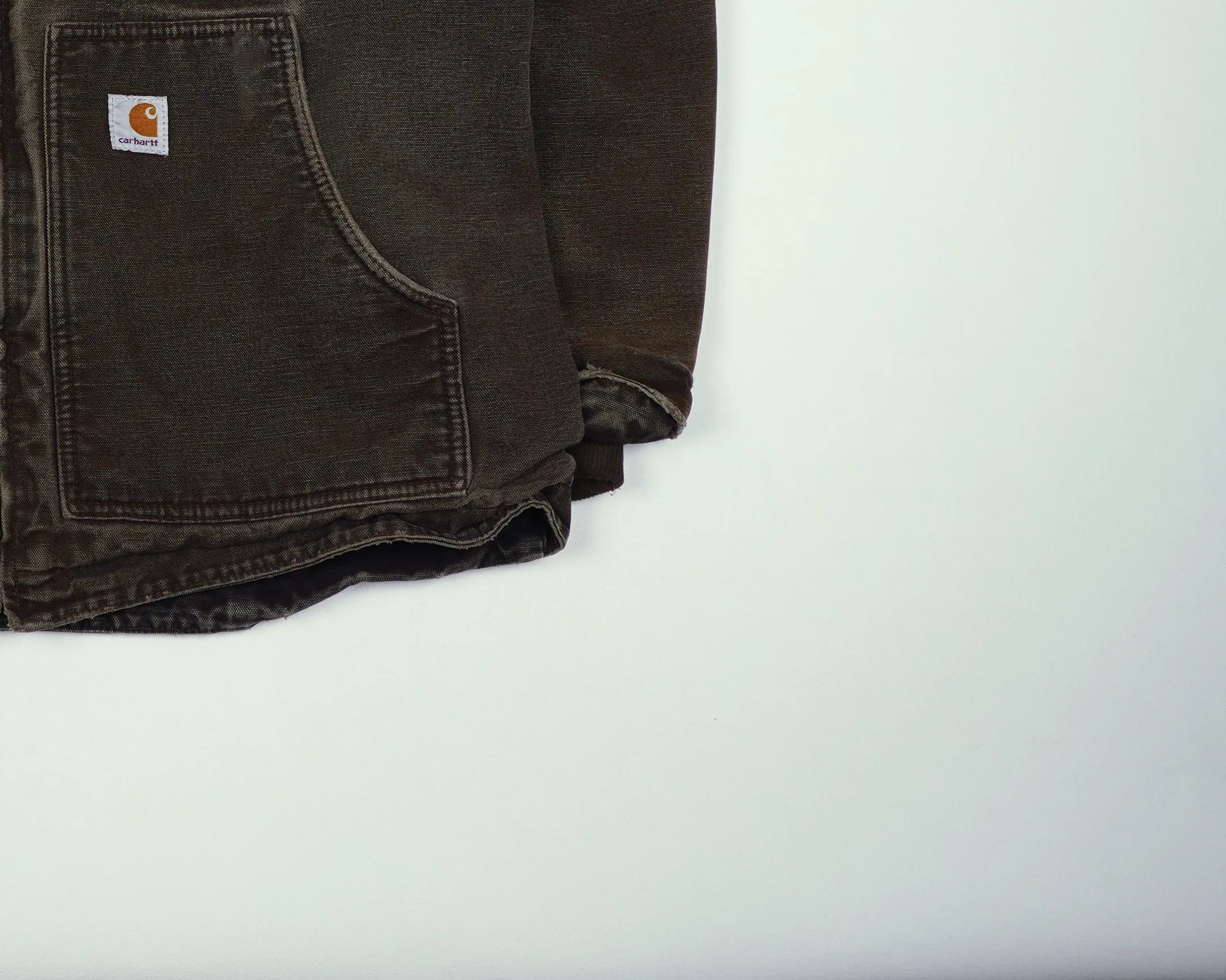 Carhartt Brown Ridge Coat M Canvas