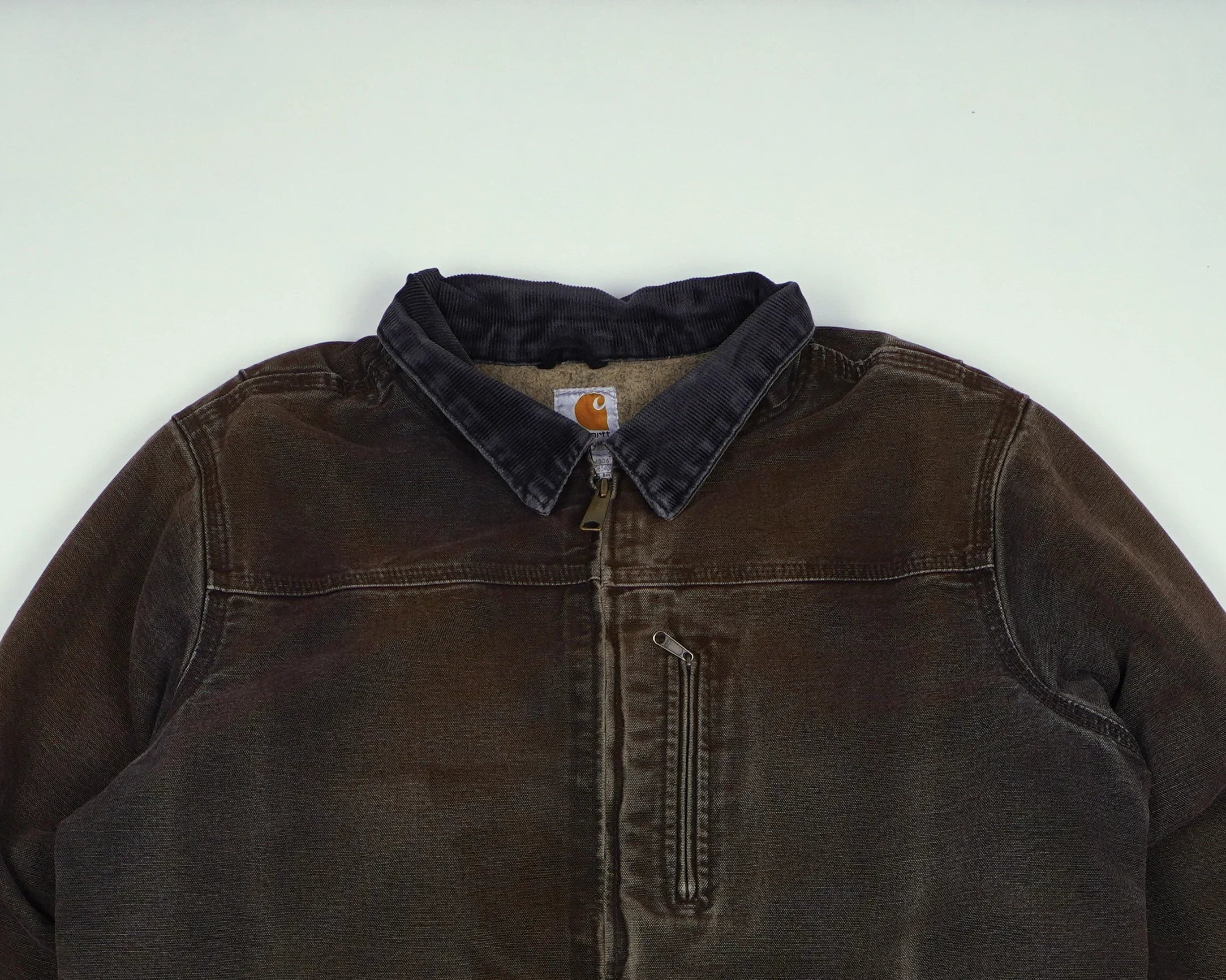 Carhartt Brown Ridge Coat M Canvas