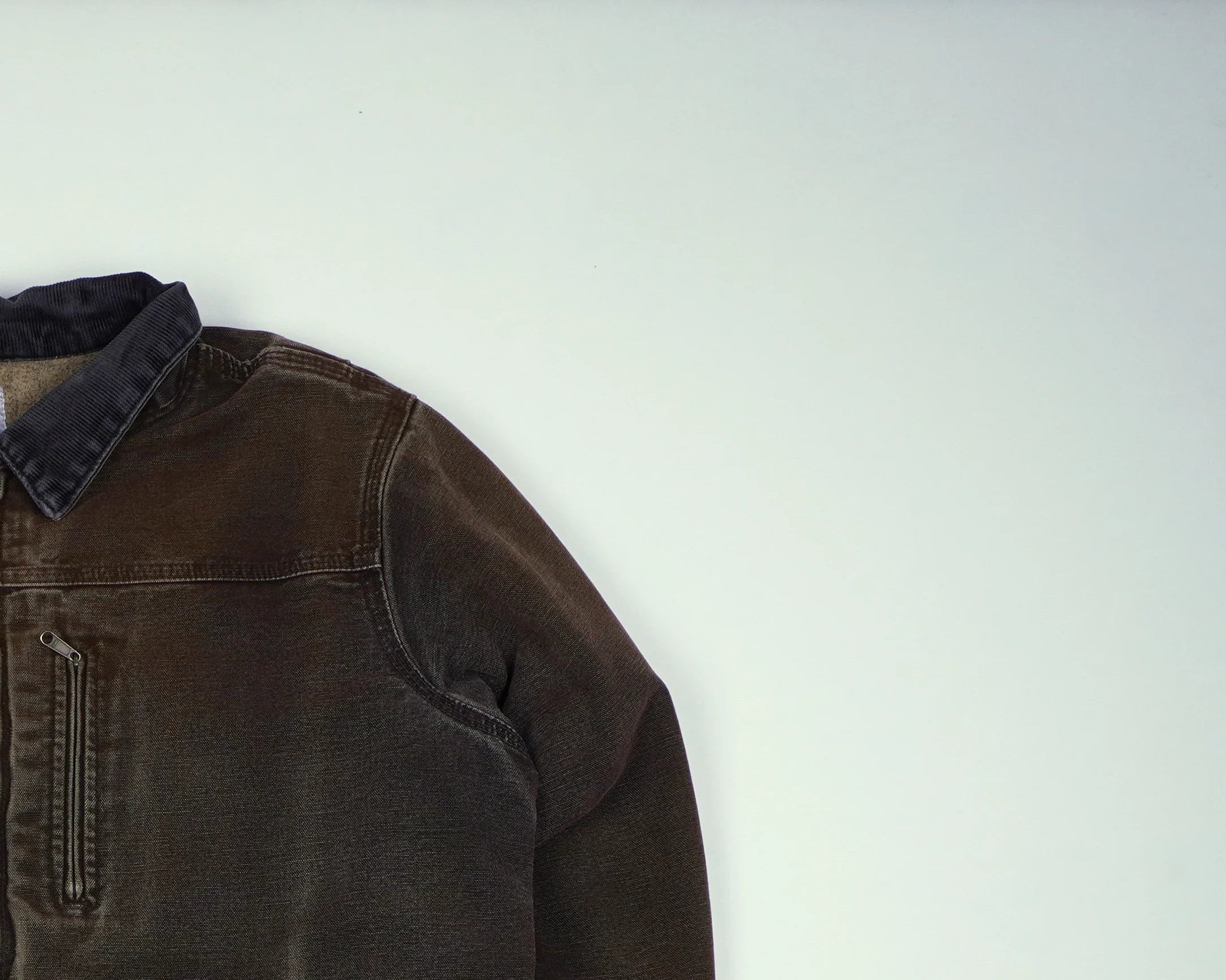 Carhartt Brown Ridge Coat M Canvas