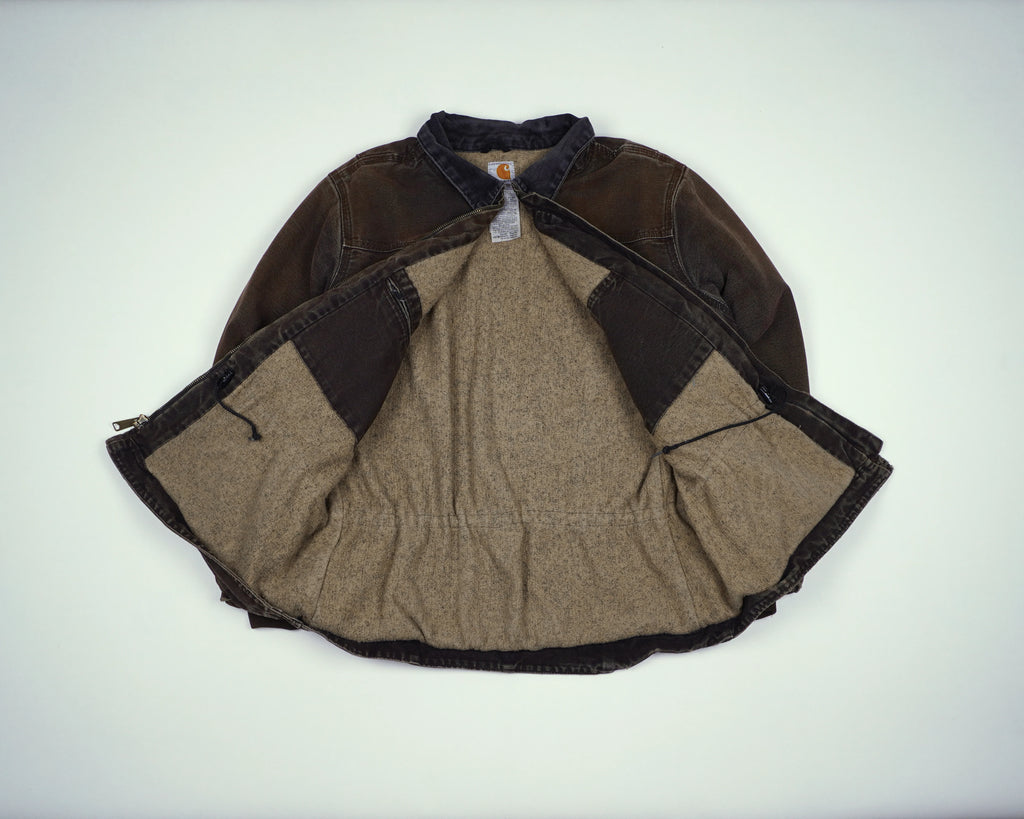 Carhartt Brown Ridge Coat M Canvas