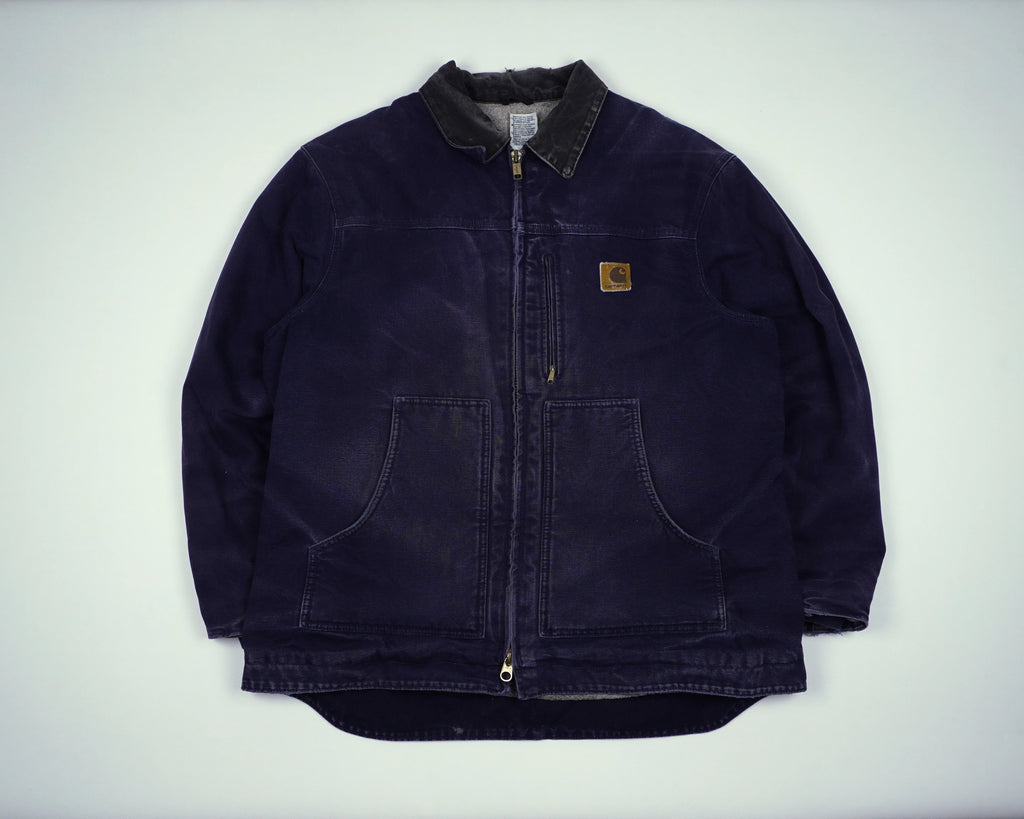 Carhartt Navy Work Jacket XL Cotton
