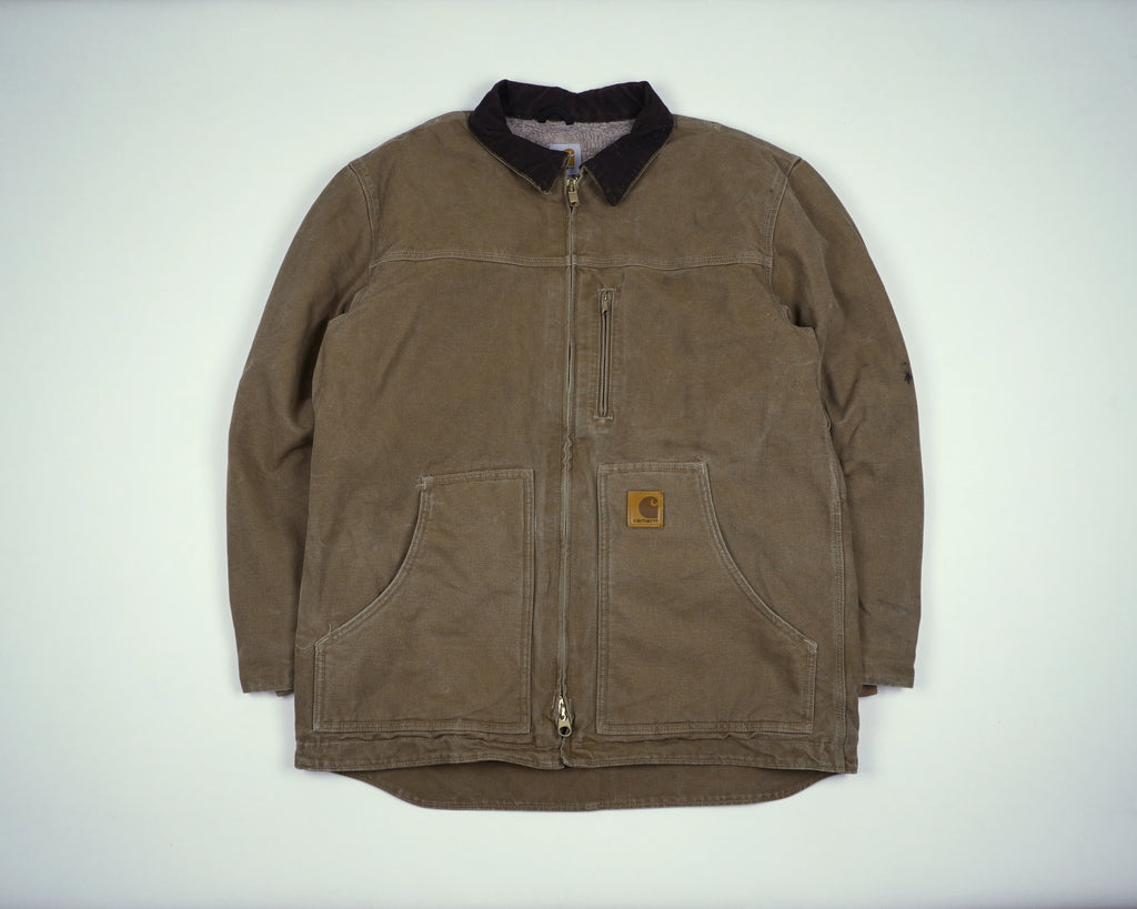 Carhartt Brown Ridge Coat M Canvas