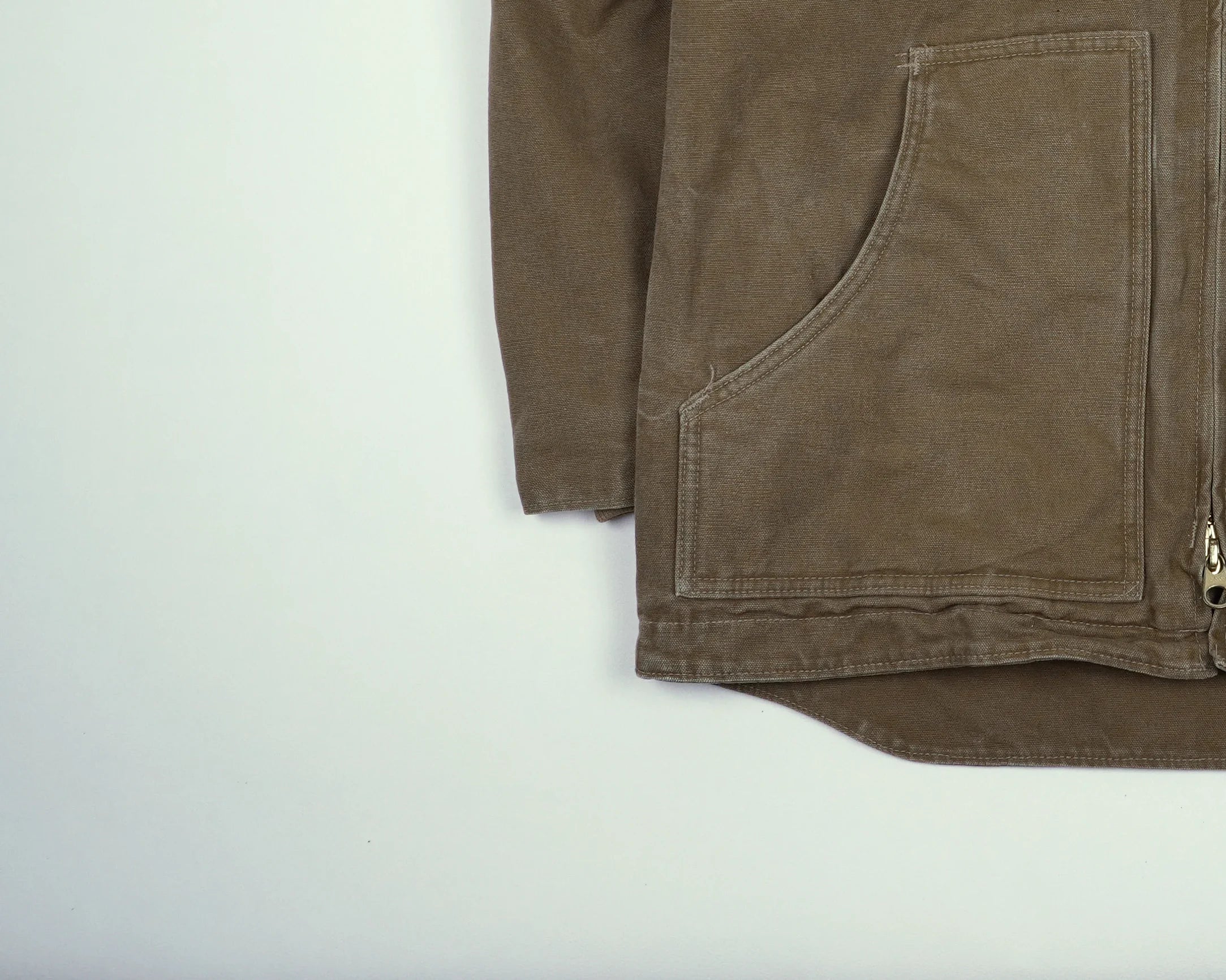 Carhartt Brown Ridge Coat M Canvas