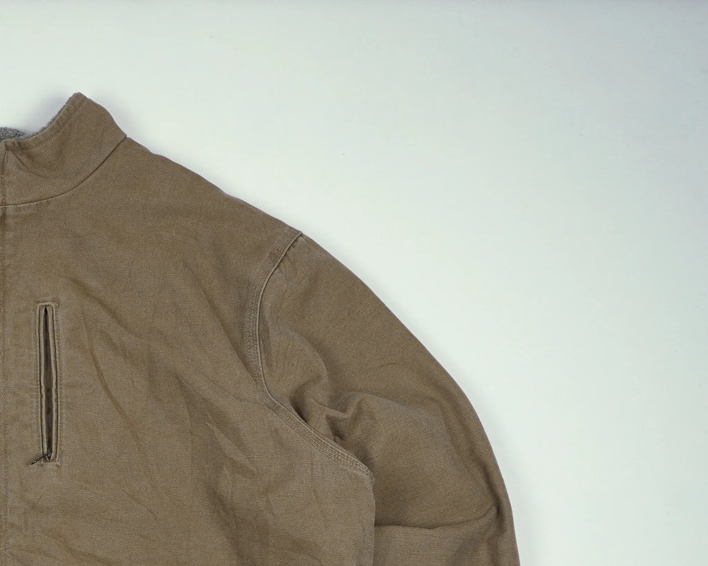 Carhartt Brown Muskegon Jacket XL Cotton, Fleece