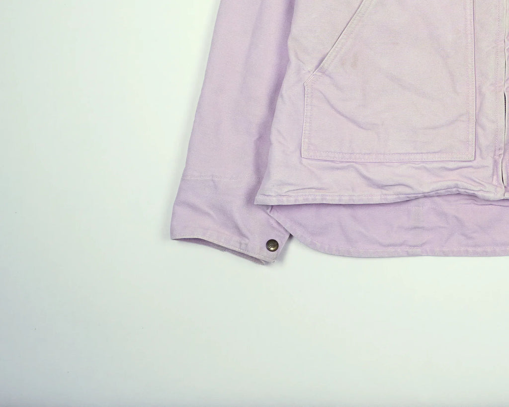 Carhartt Pink Muskegon Jacket S Canvas, Sherpa