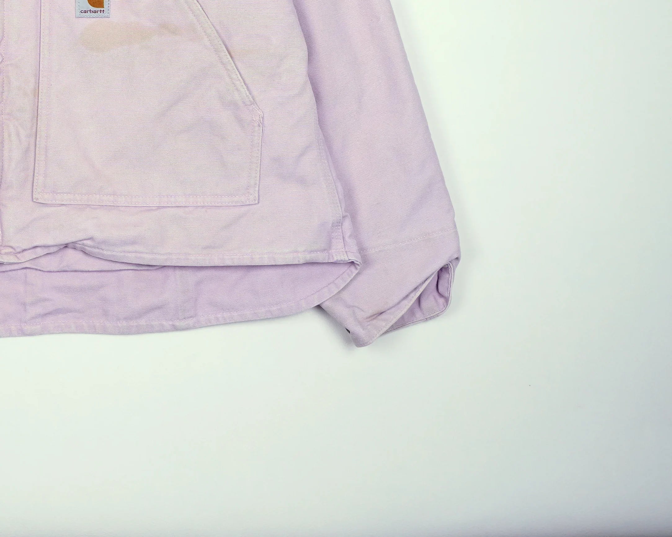 Carhartt Pink Muskegon Jacket S Canvas, Sherpa