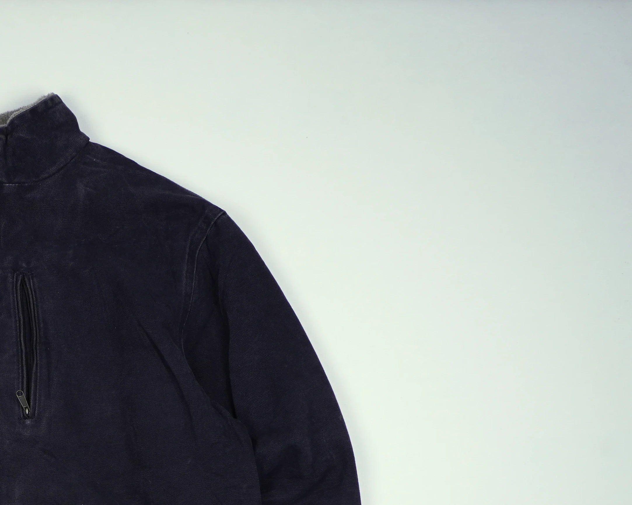 Carhartt Black Muskegon Jacket L Cotton, Fleece