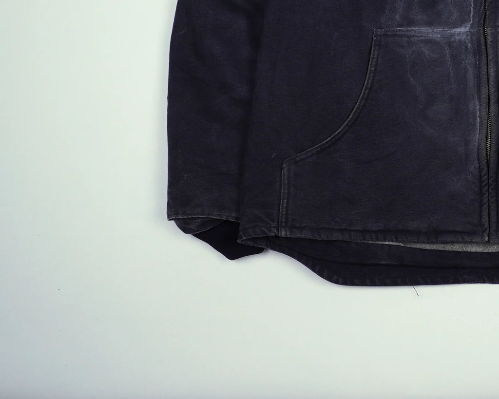 Carhartt Black Muskegon Jacket L Cotton, Fleece