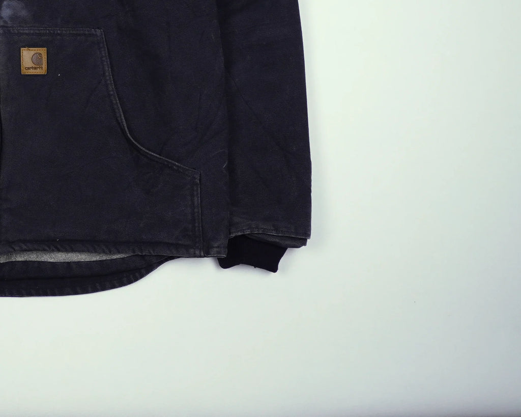 Carhartt Black Muskegon Jacket L Cotton, Fleece