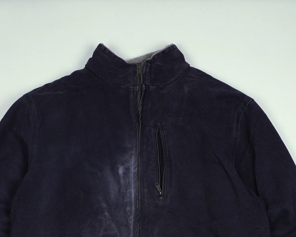 Carhartt Black Muskegon Jacket L Cotton, Fleece