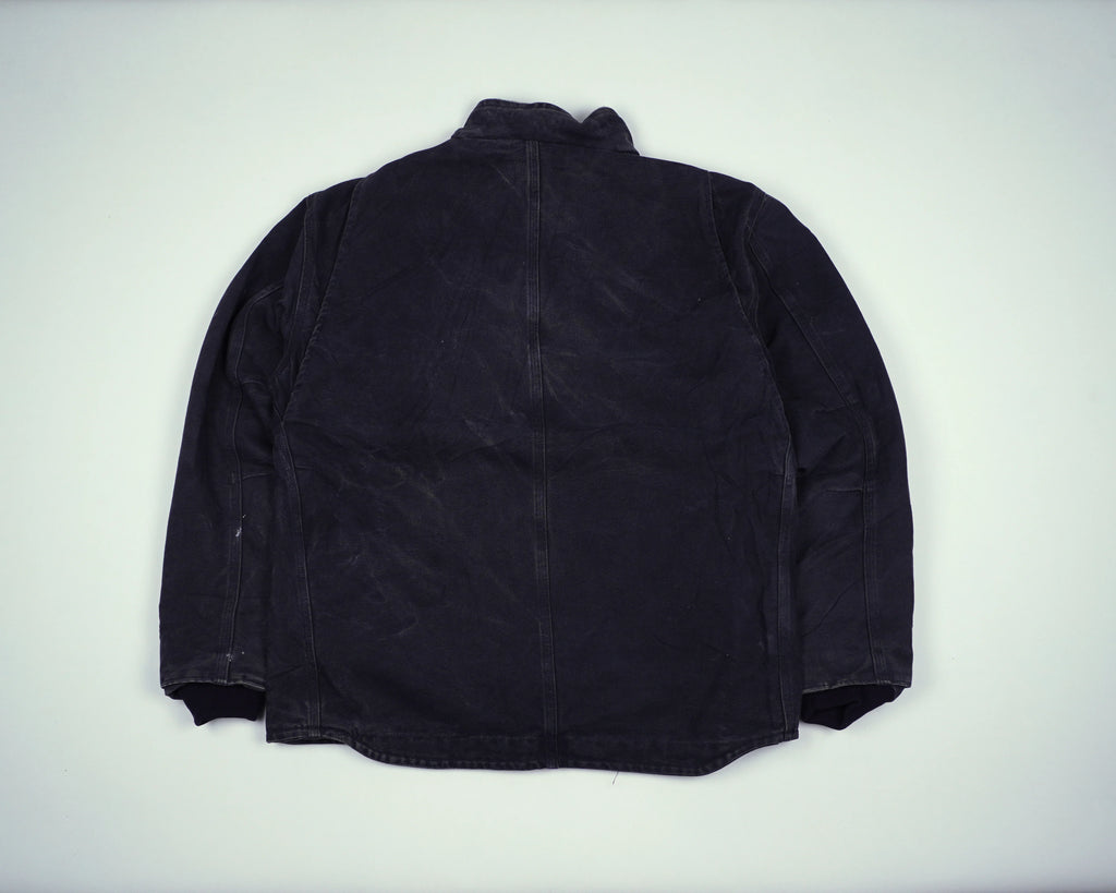 Carhartt Black Muskegon Jacket L Cotton, Fleece