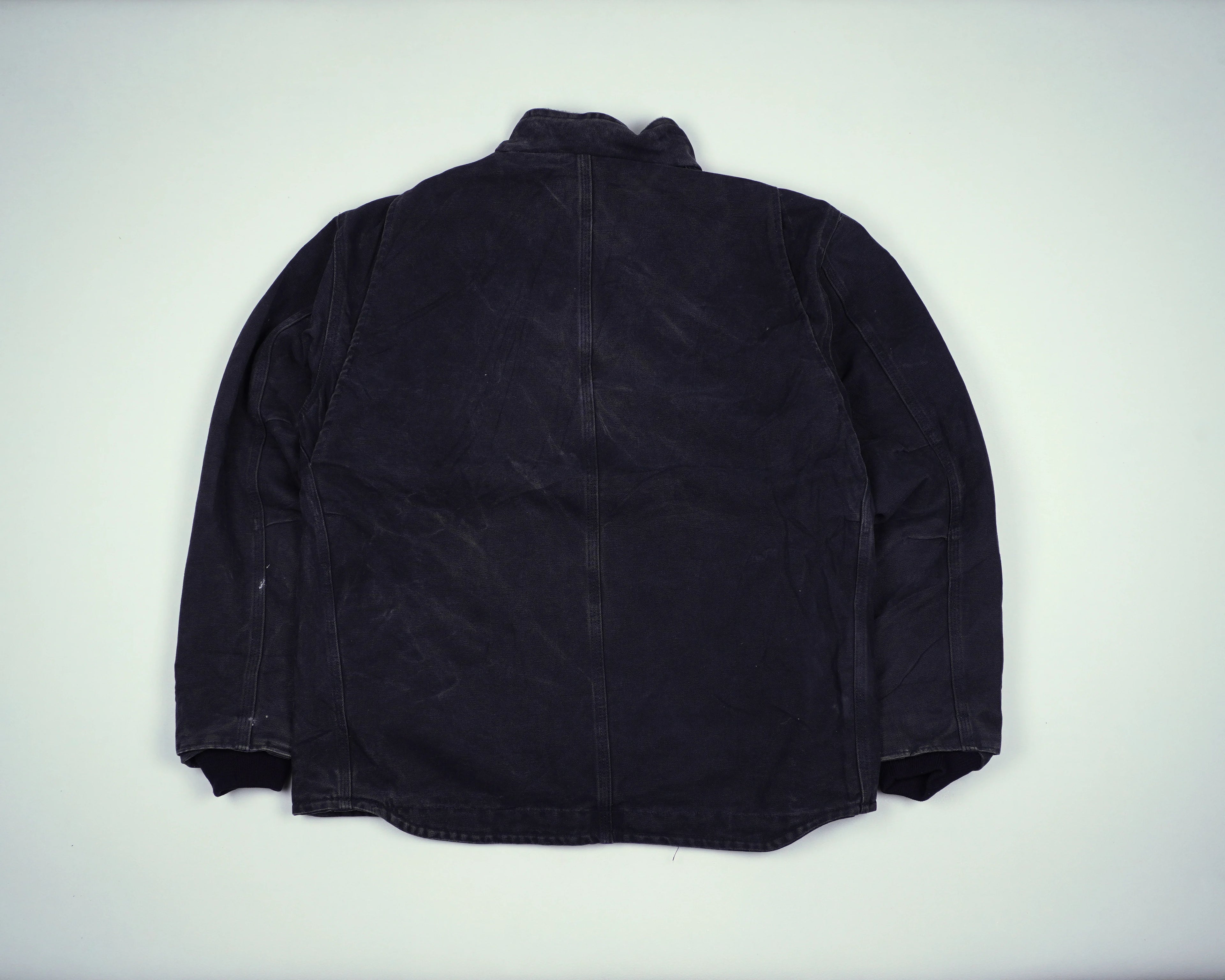 Carhartt Black Muskegon Jacket L Cotton, Fleece