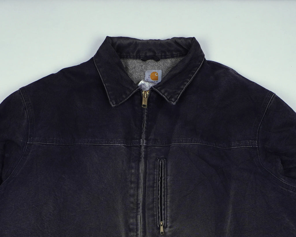 Carhartt Black Ridge Coat XL Canvas, Flannel