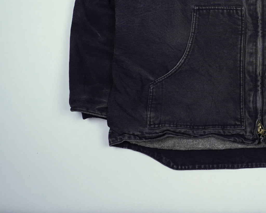 Carhartt Black Ridge Coat XL Canvas, Flannel