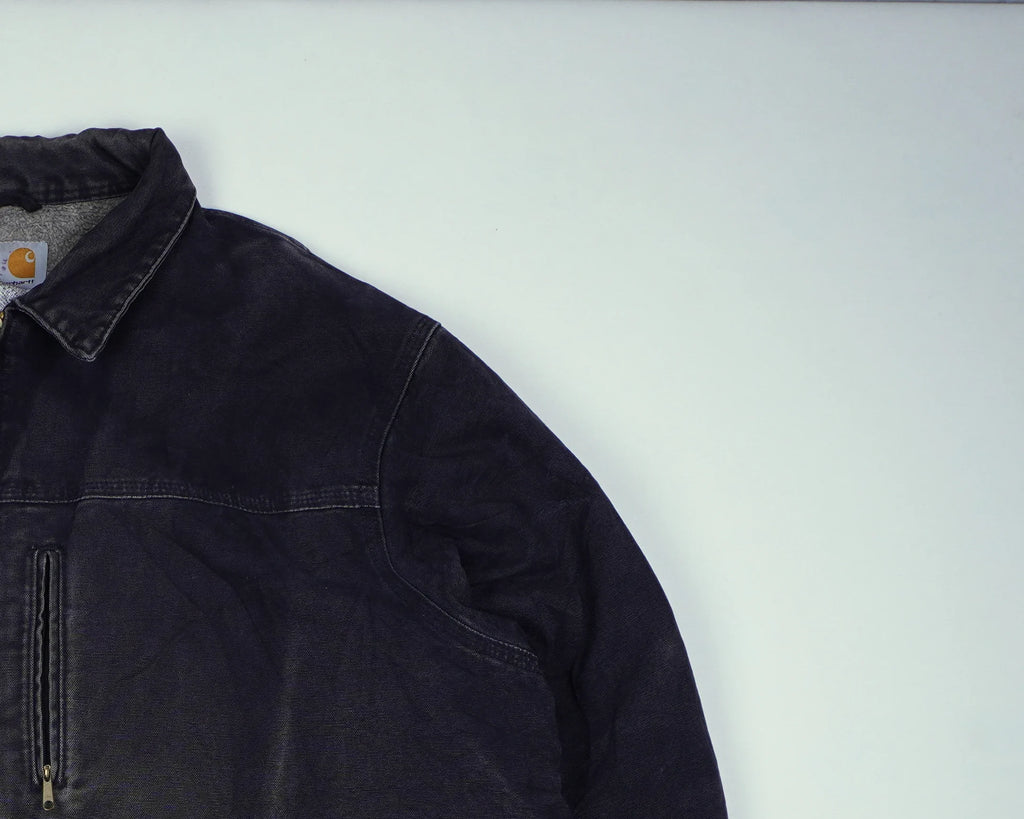 Carhartt Black Ridge Coat XL Canvas, Flannel