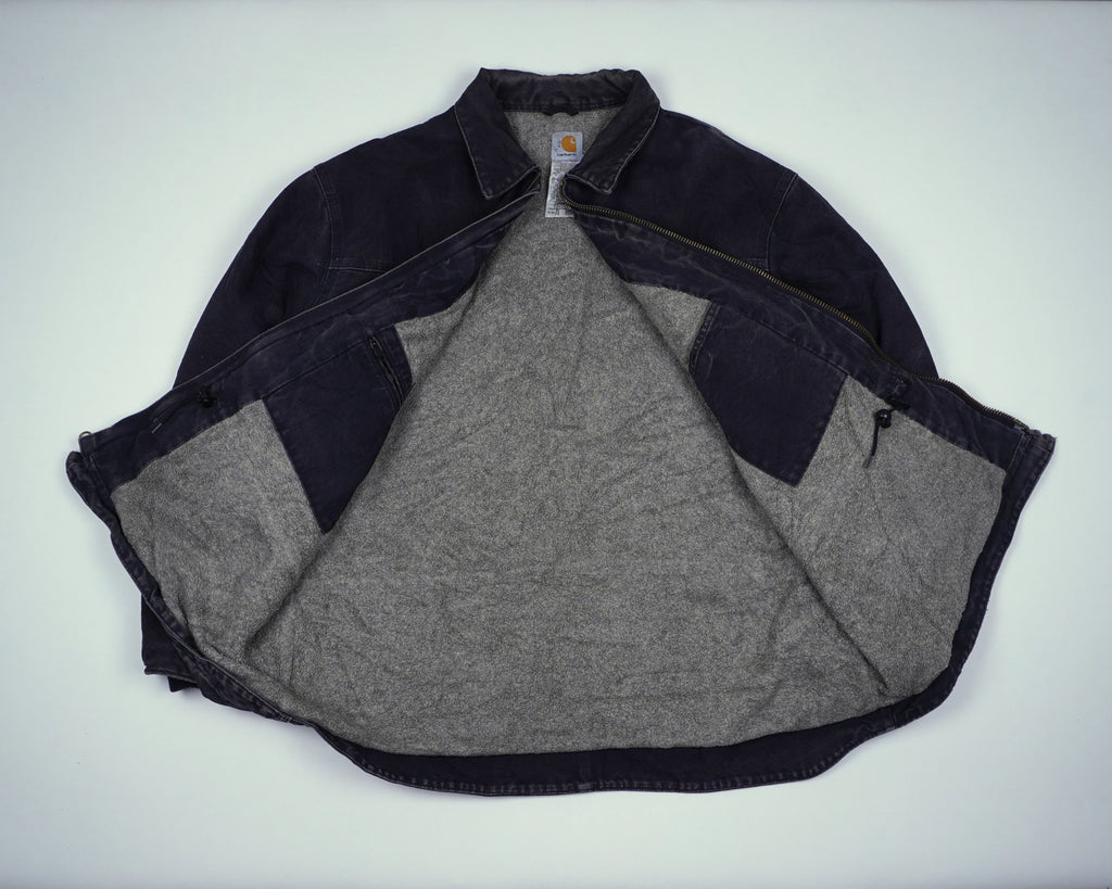 Carhartt Black Ridge Coat XL Canvas, Flannel