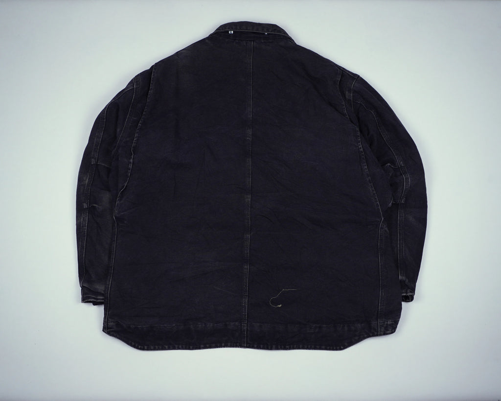 Carhartt Black Ridge Coat XL Canvas, Flannel