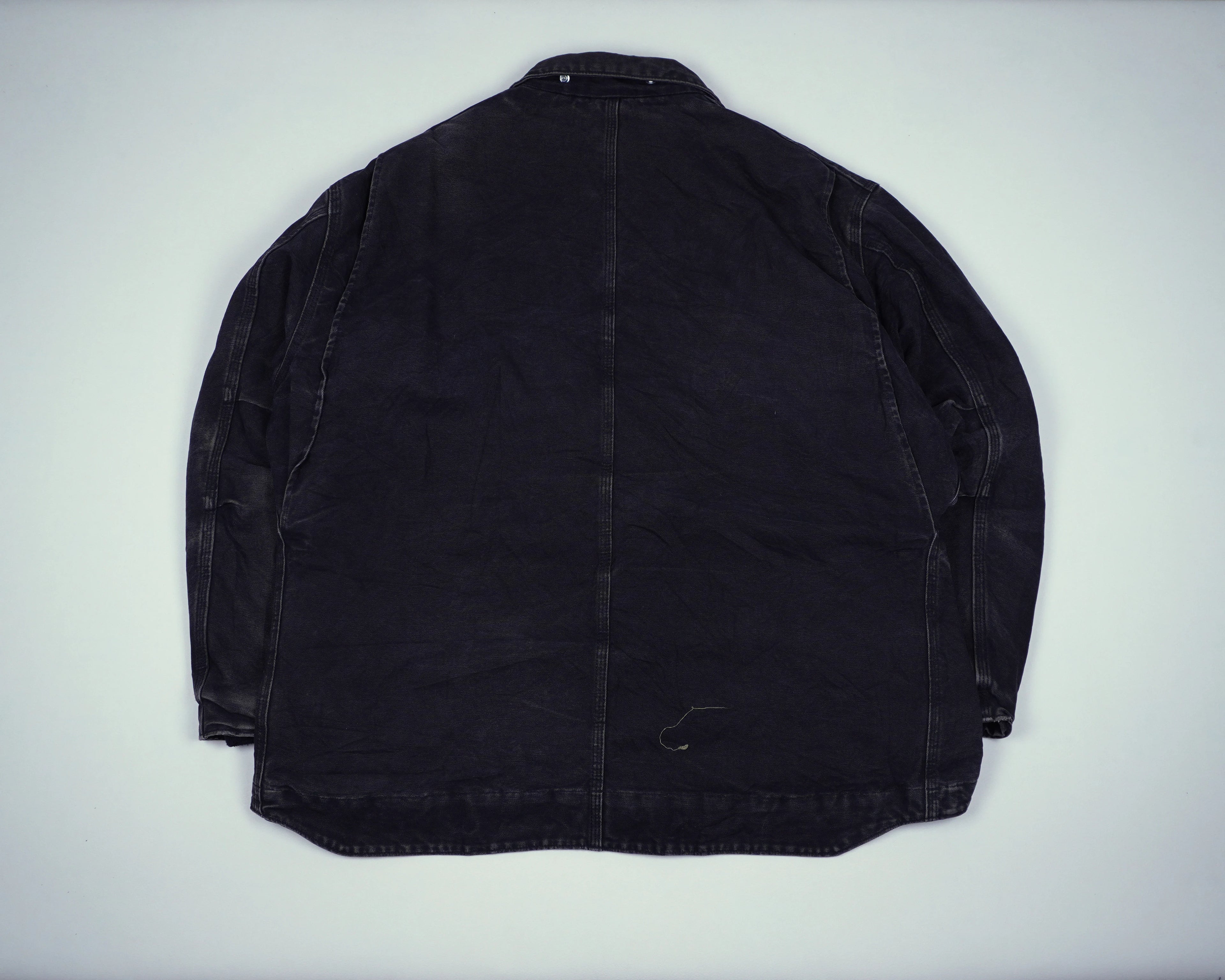 Carhartt Black Ridge Coat XL Canvas, Flannel