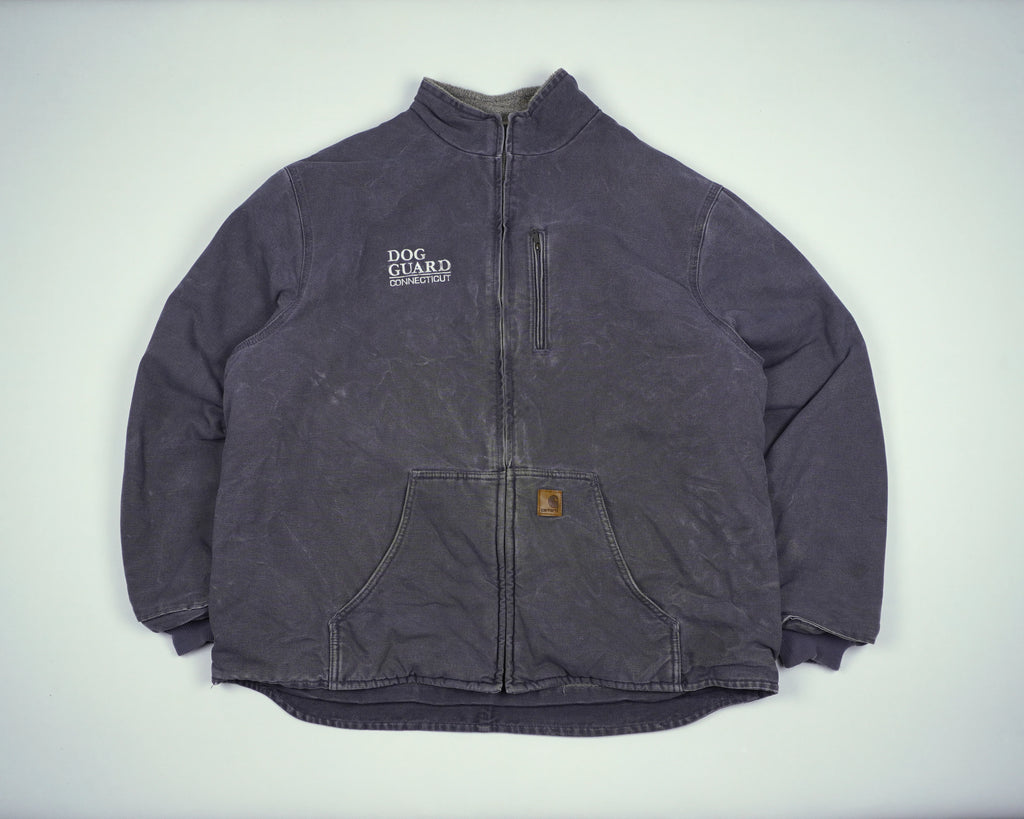 Carhartt Grey Muskegon Jacket XL Canvas, Fleece