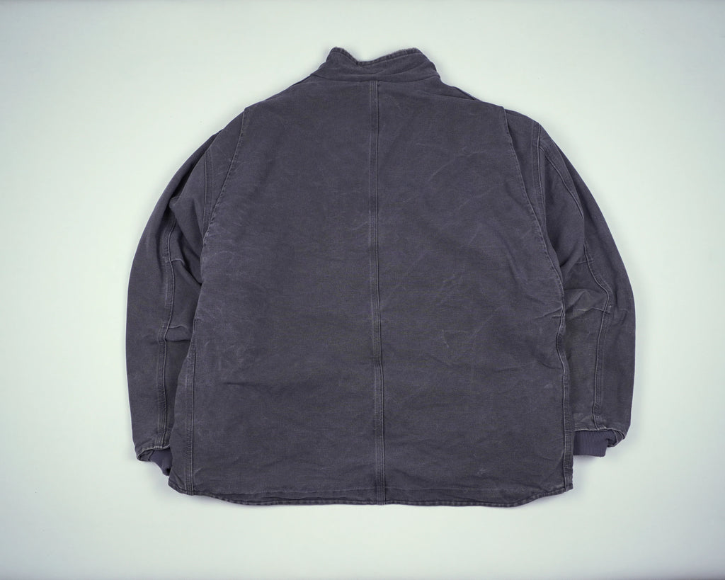Carhartt Grey Muskegon Jacket XL Canvas, Fleece