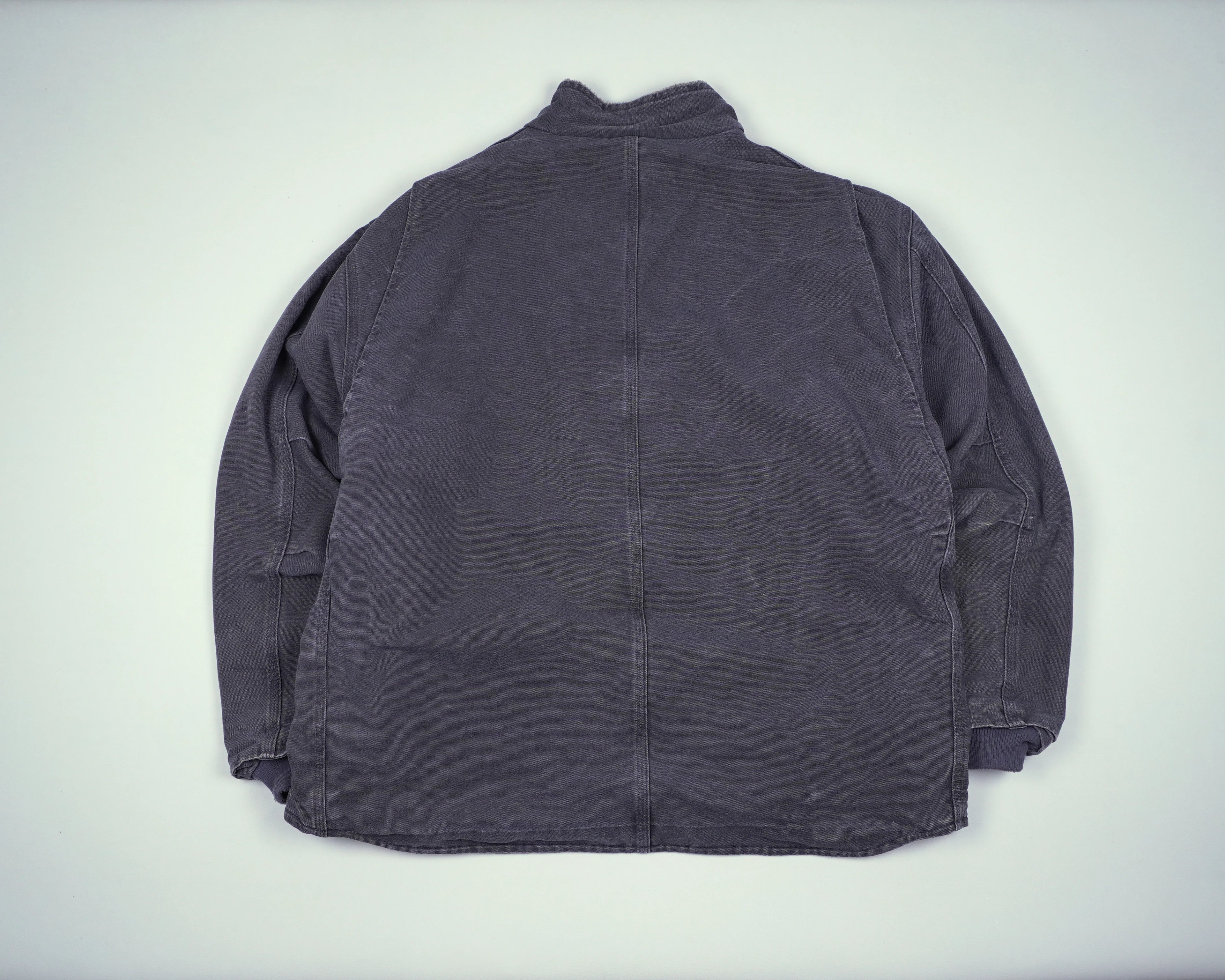 Carhartt Grey Muskegon Jacket XL Canvas, Fleece