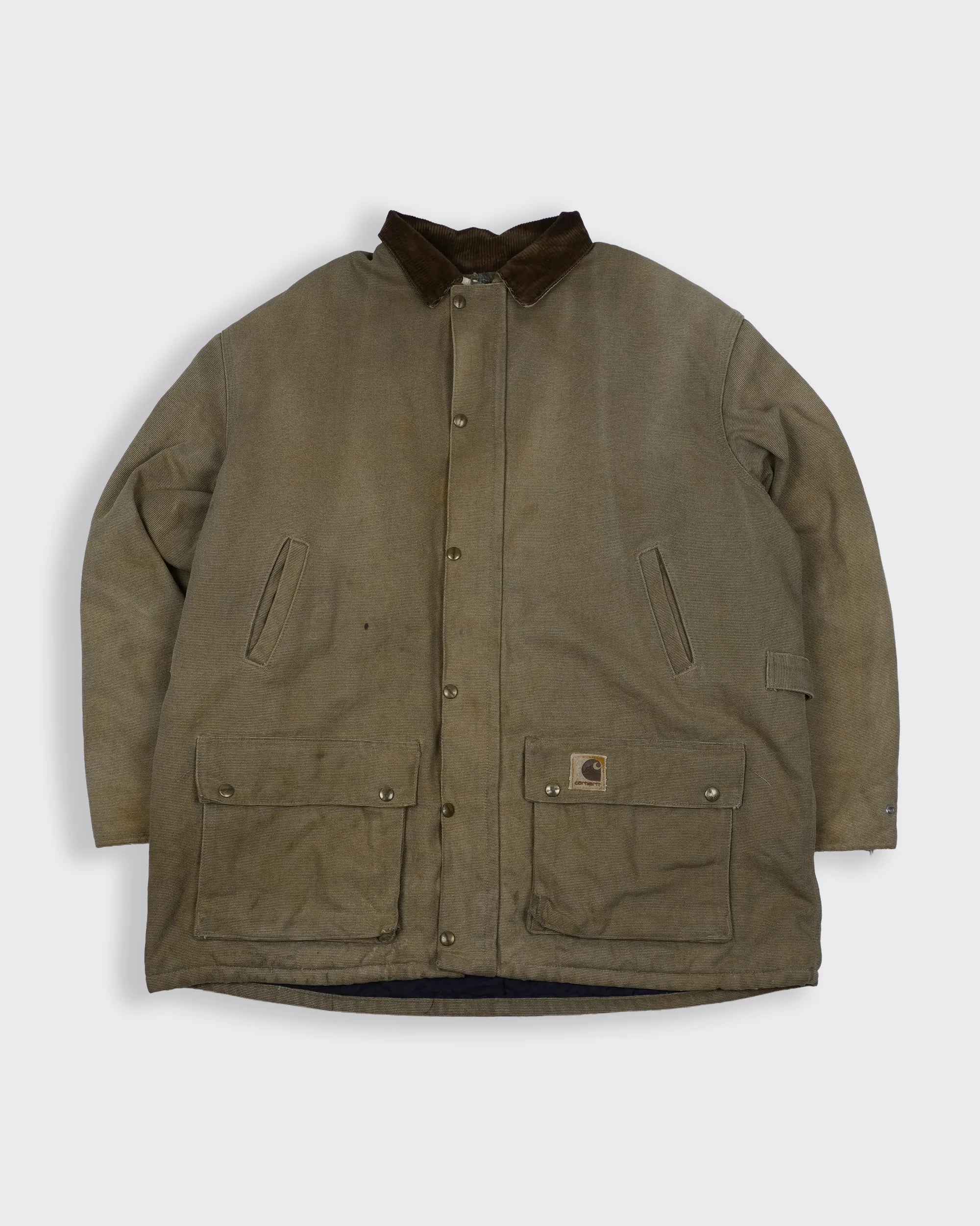 Carhartt Brown Duster Jacket - XL