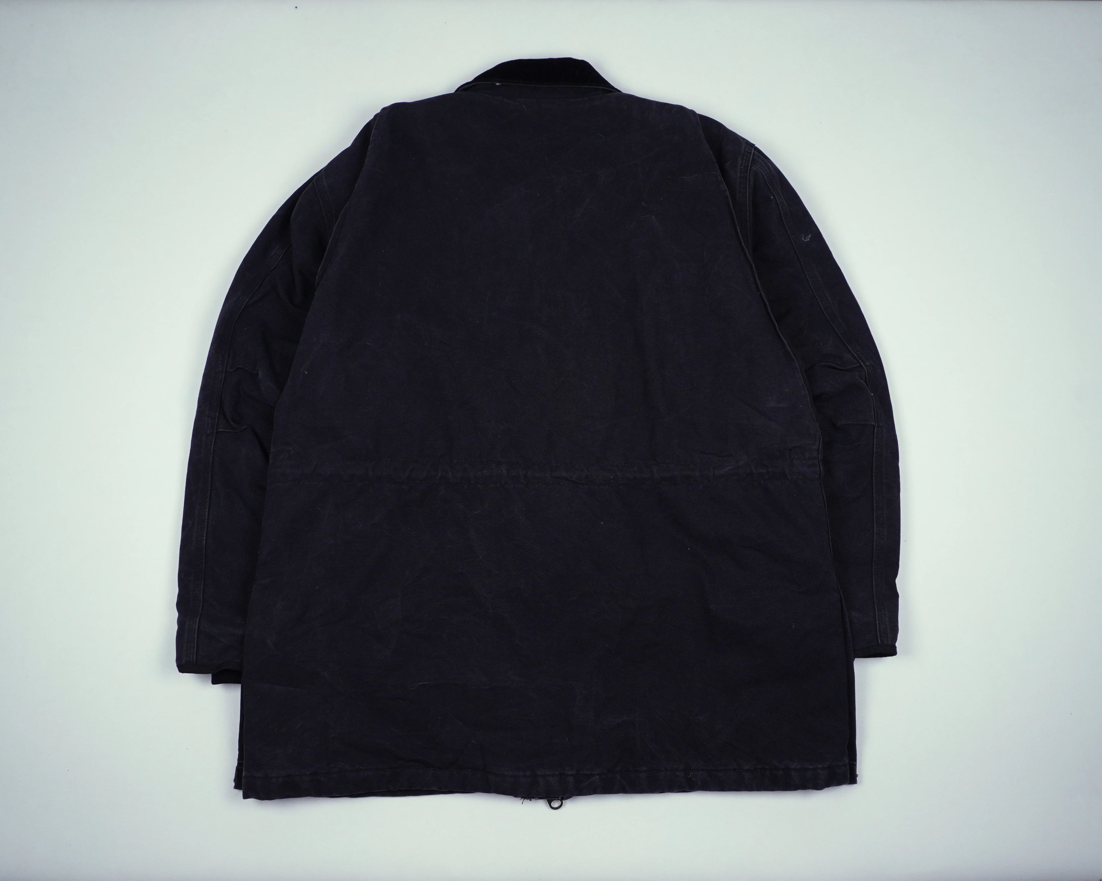 Carhartt Black Duster Jacket L Canvas