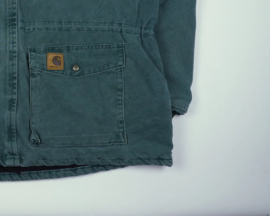 Carhartt Green Chore Jacket XXL Cotton