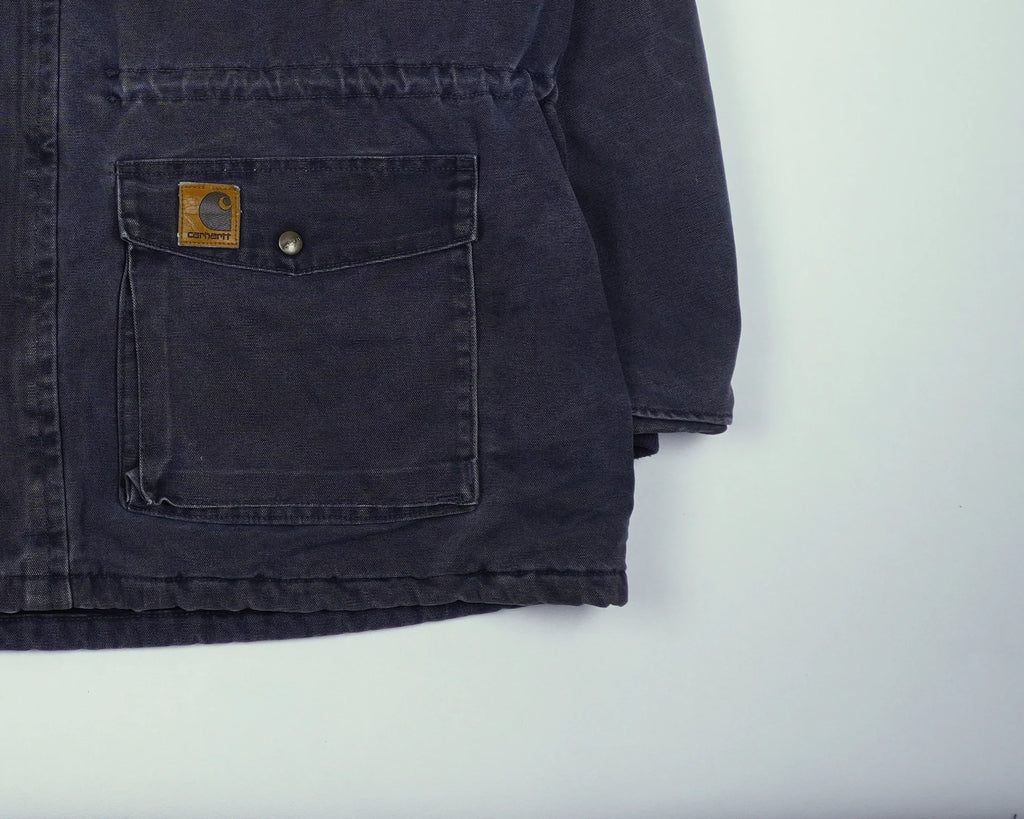 Carhartt Navy Duster Jacket XXL Cotton