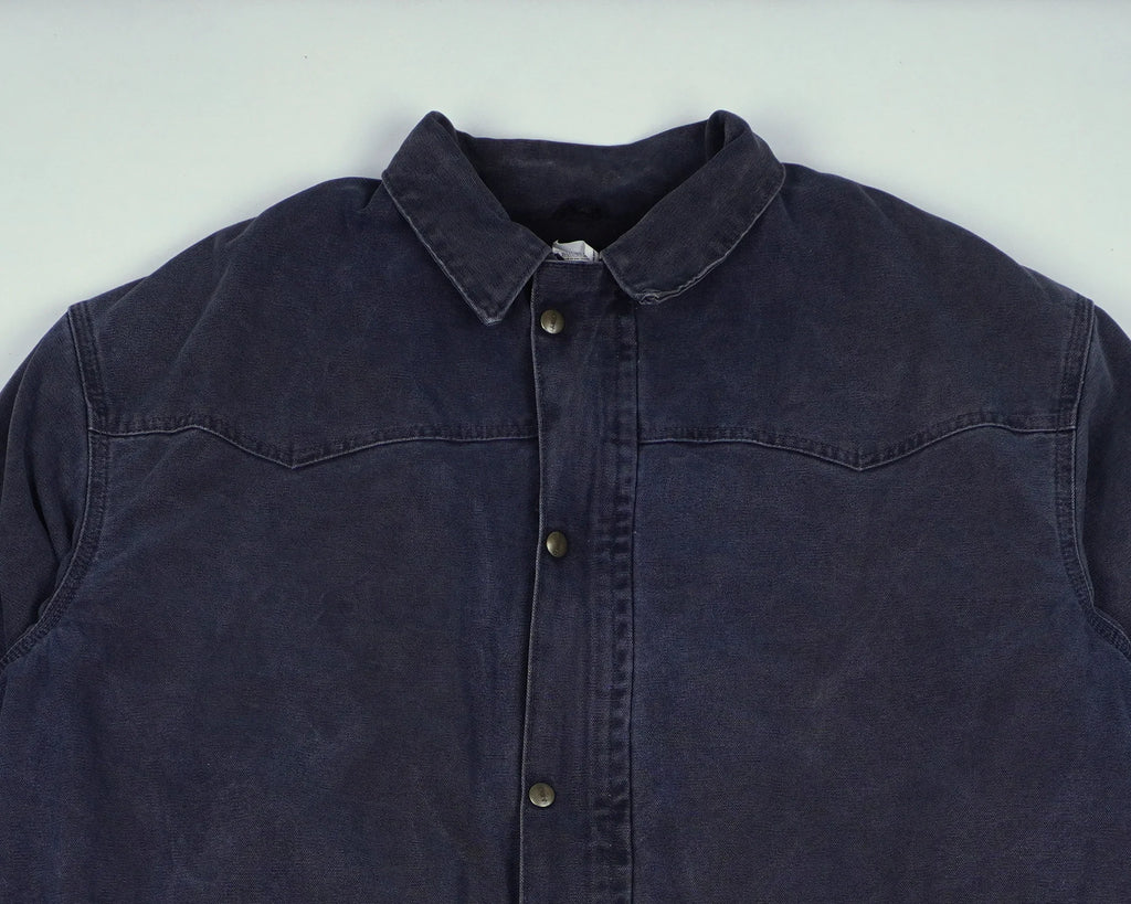 Carhartt Navy Duster Jacket XXL Cotton