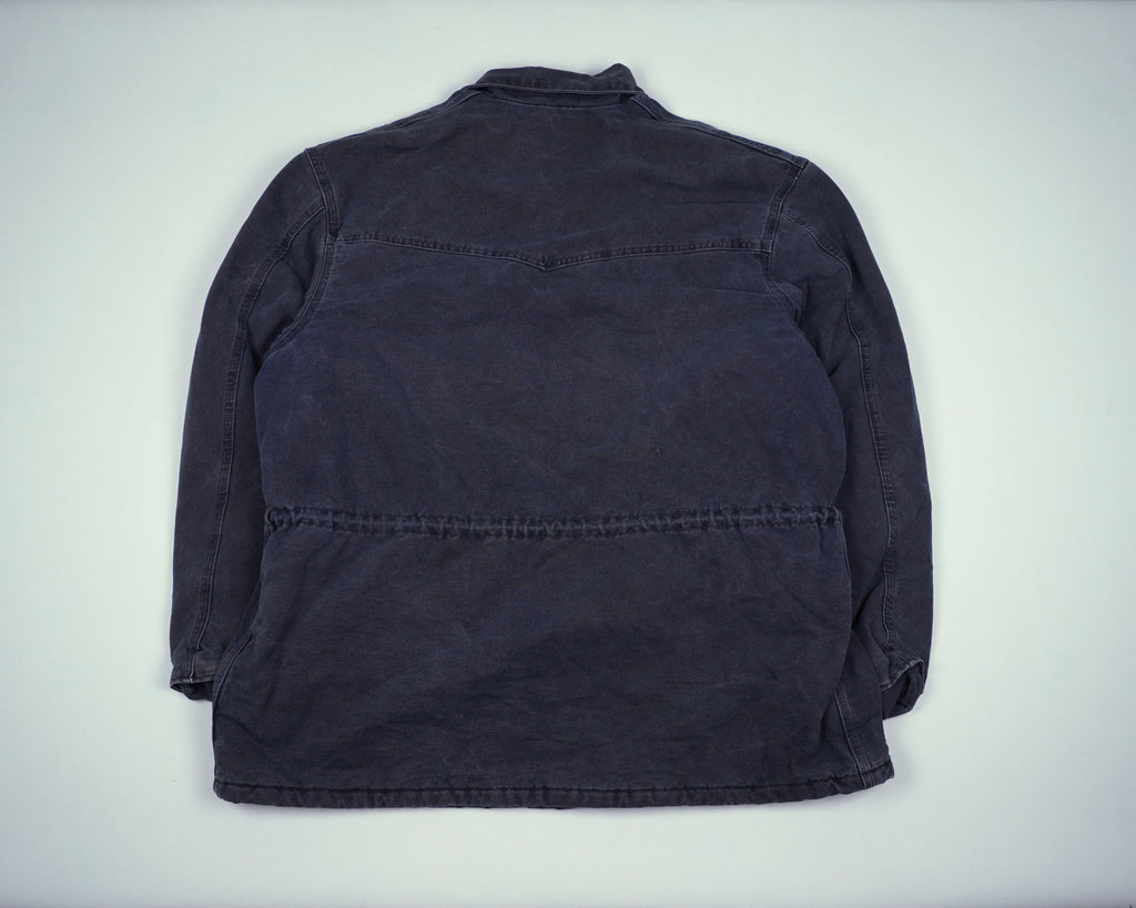 Carhartt Navy Duster Jacket XXL Cotton