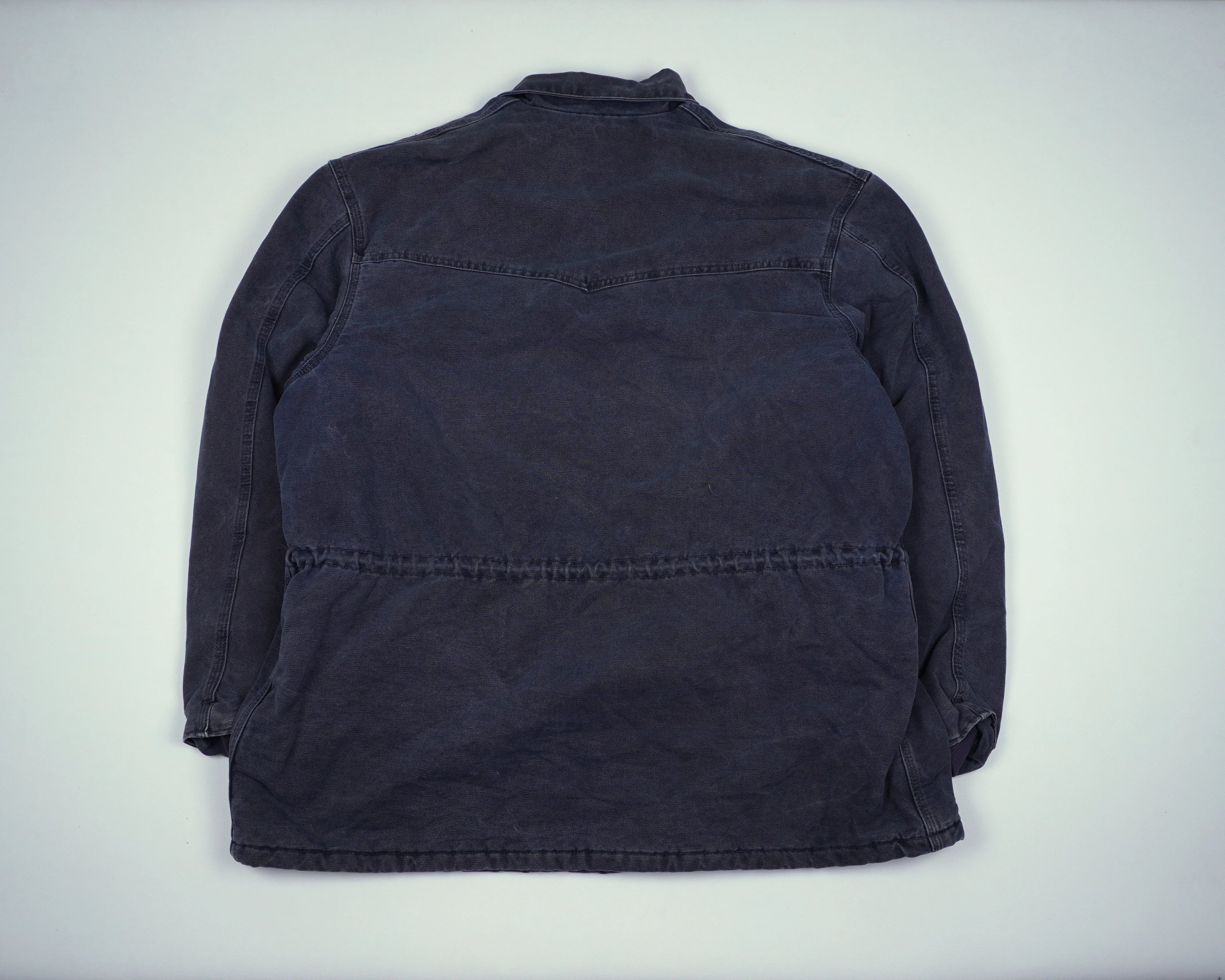 Carhartt Navy Duster Jacket XXL Cotton