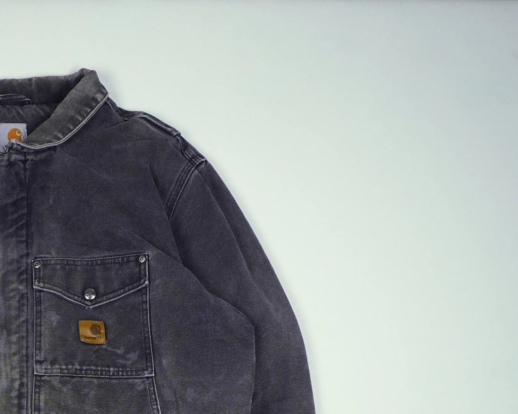 Carhartt Grey Berwick Jacket L Canvas