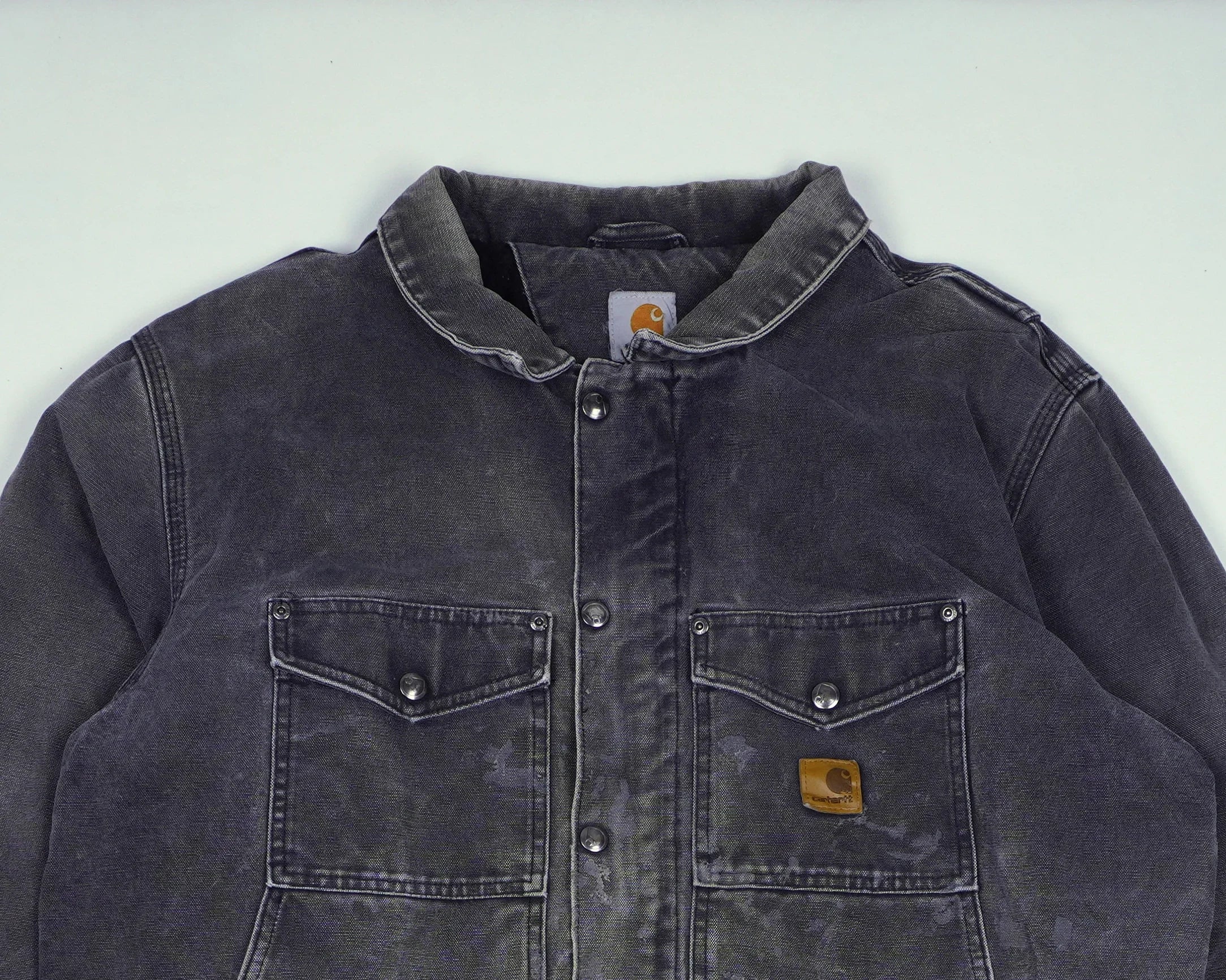 Carhartt Grey Berwick Jacket L Canvas