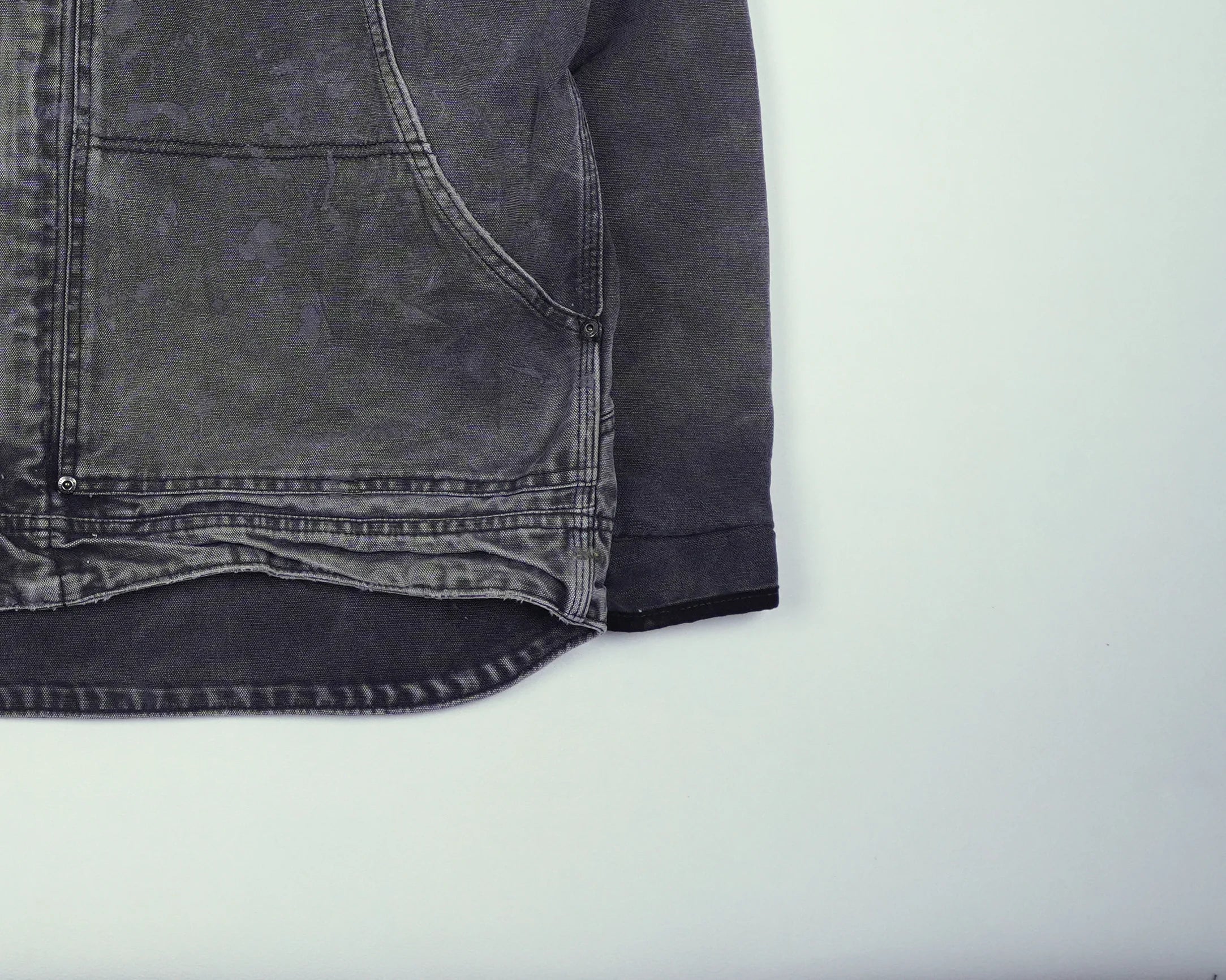 Carhartt Grey Berwick Jacket L Canvas