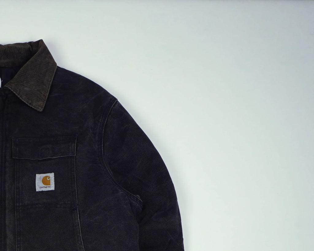 Carhartt Black Berwick Jacket L Canvas