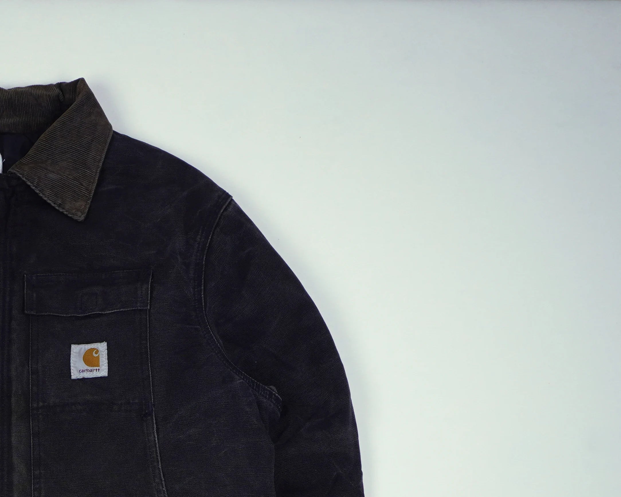 Carhartt Black Berwick Jacket L Canvas
