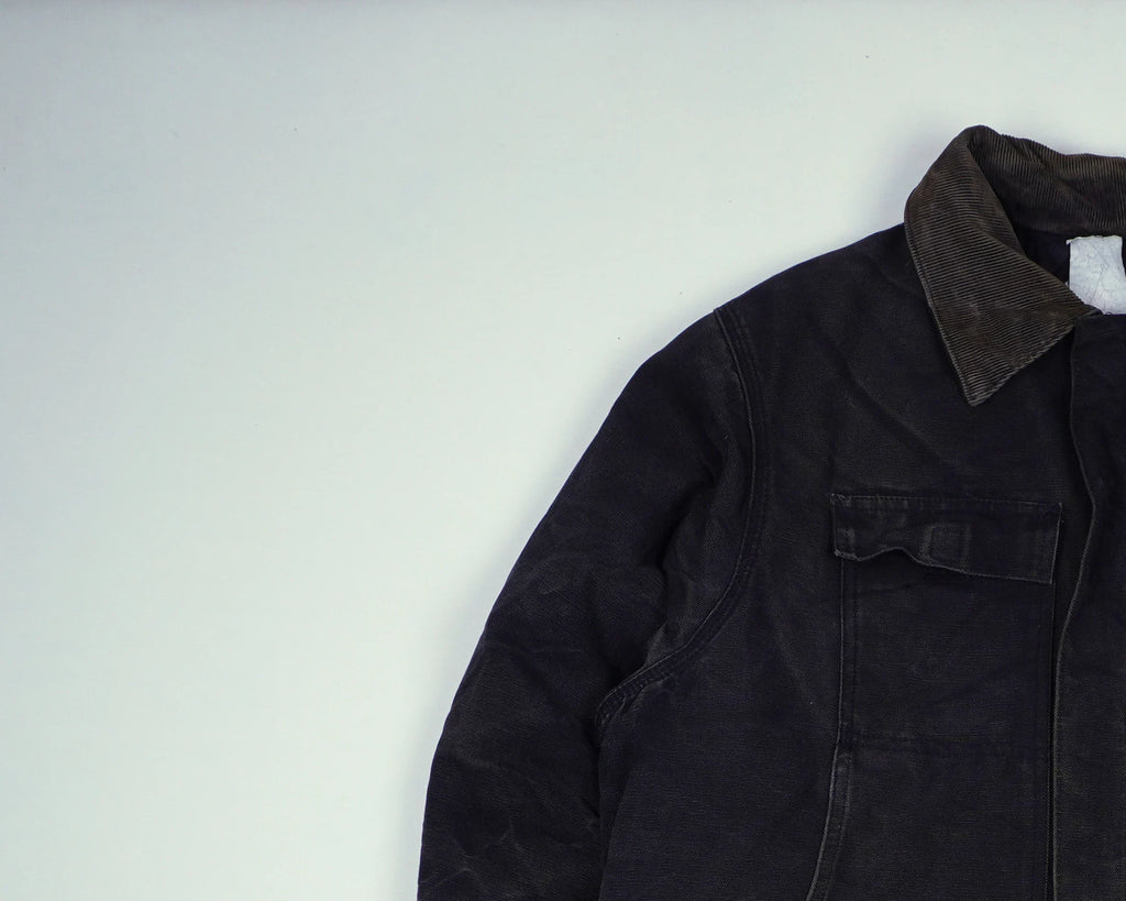 Carhartt Black Berwick Jacket L Canvas