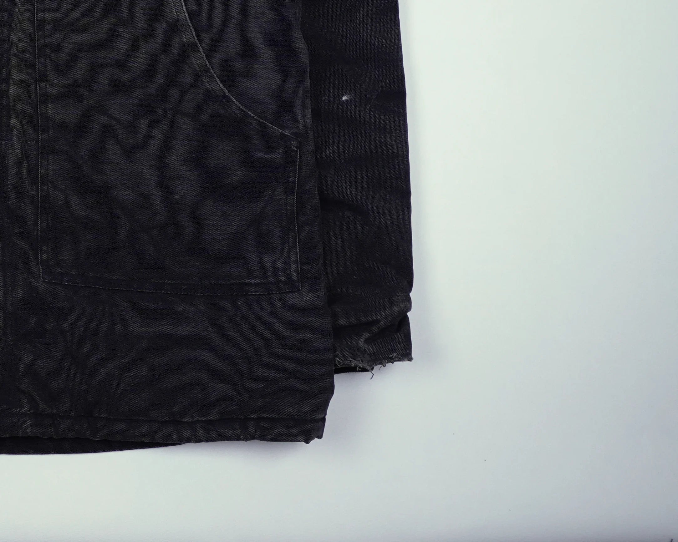 Carhartt Black Berwick Jacket L Canvas