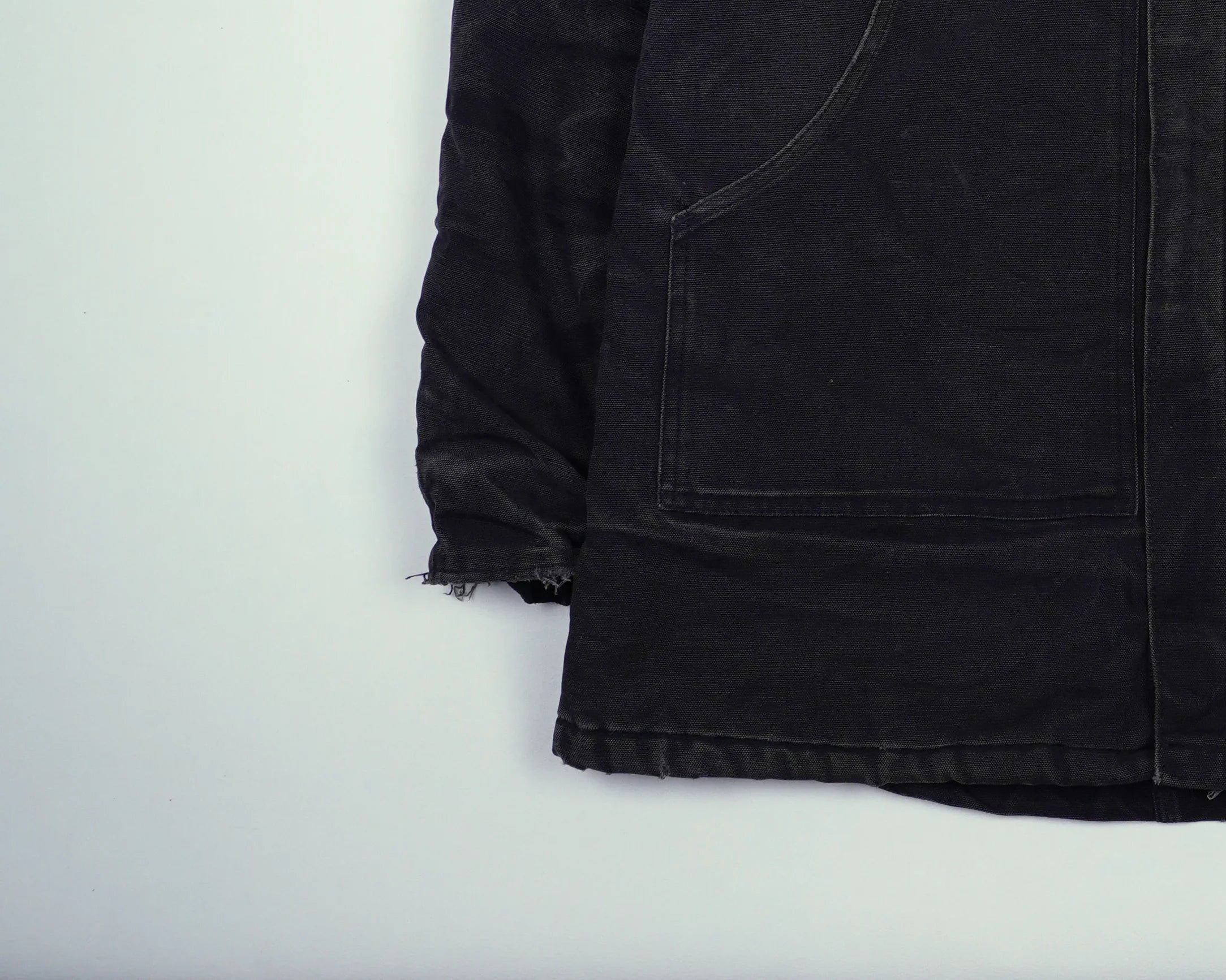 Carhartt Black Berwick Jacket L Canvas