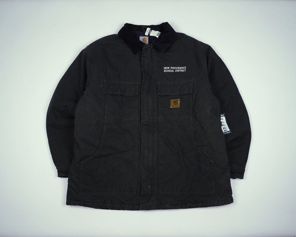Carhartt Black Berwick Jacket XL Cotton
