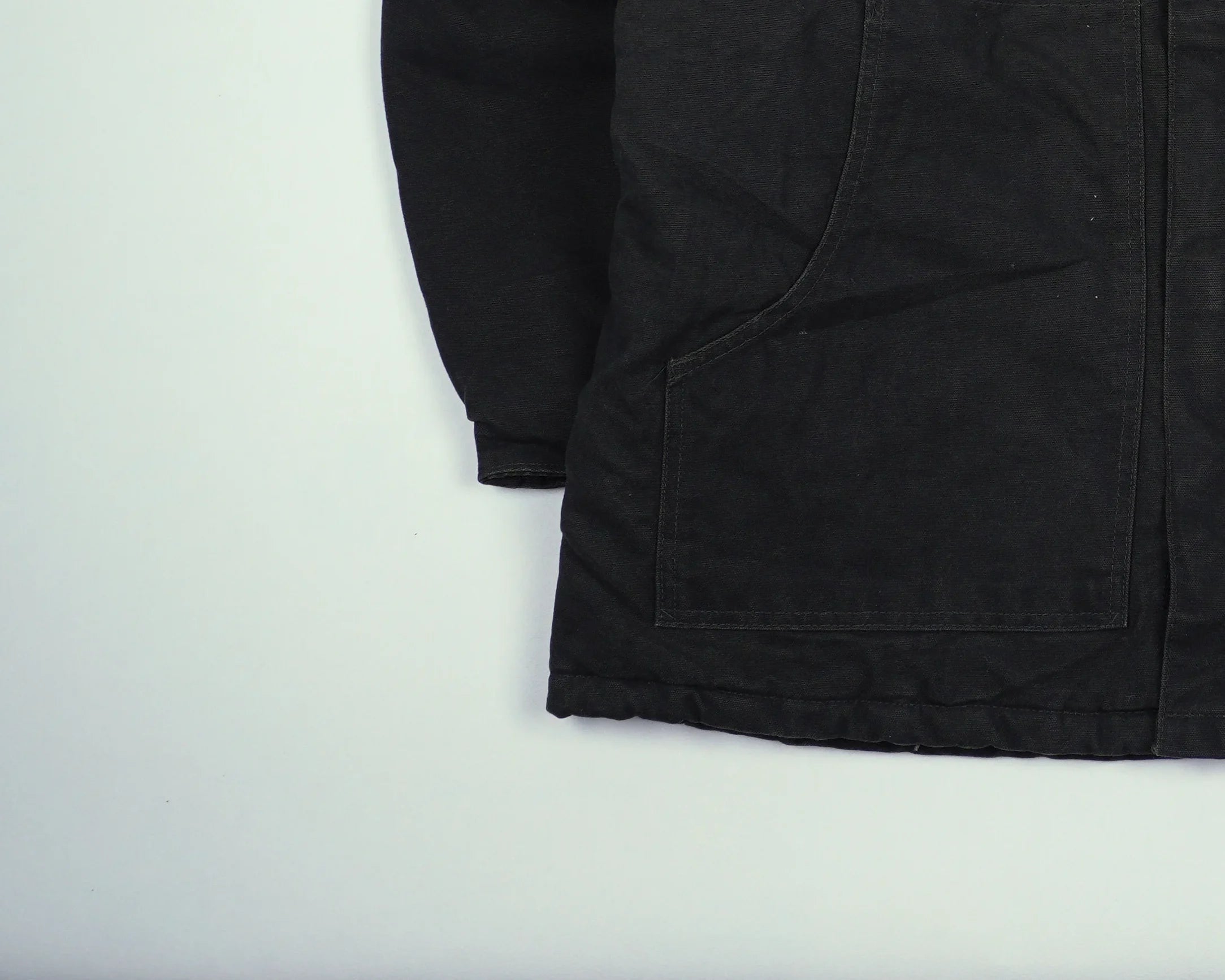 Carhartt Black Berwick Jacket XL Cotton